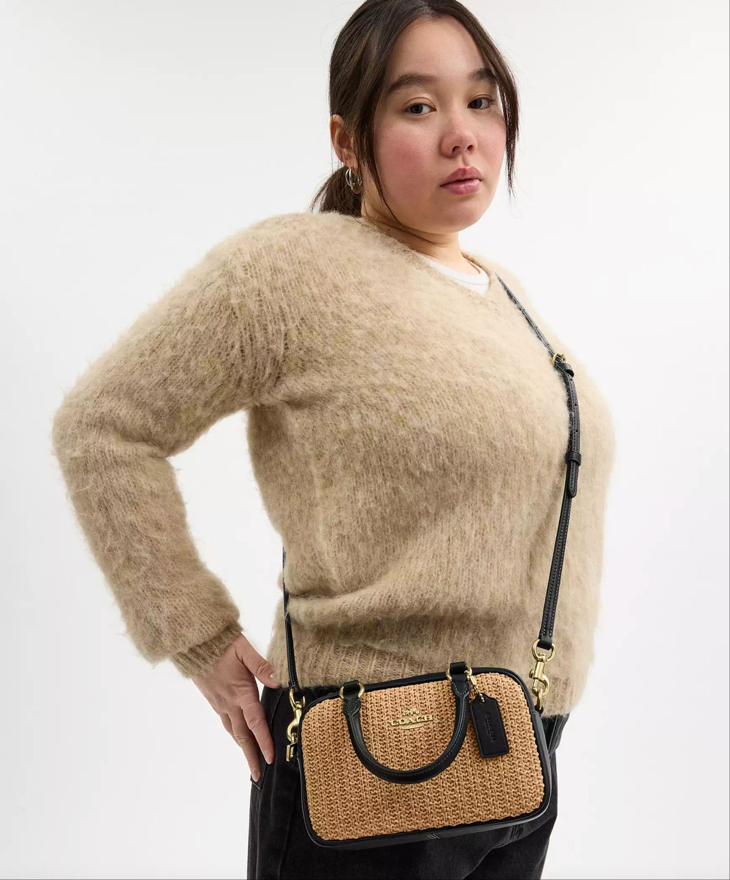 Coach NWT Coach Satchel Crossbody Bag CAK74 Size ONE SIZE - 10 Thumbnail