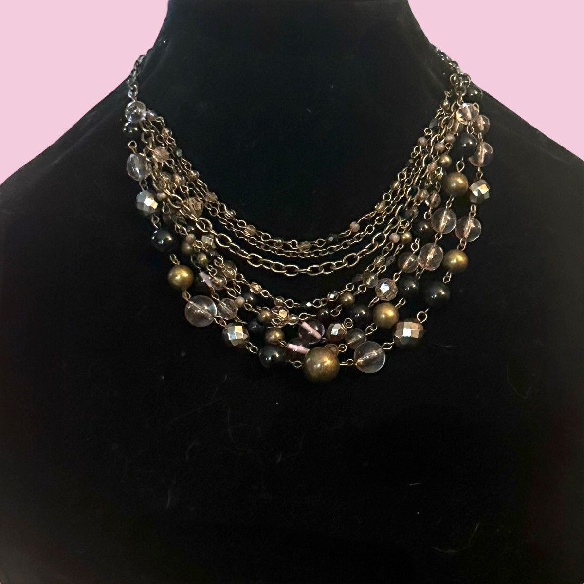 Other Lia Sophia Fancy That layered multi bead chain necklace Size ONE SIZE - 2 Thumbnail