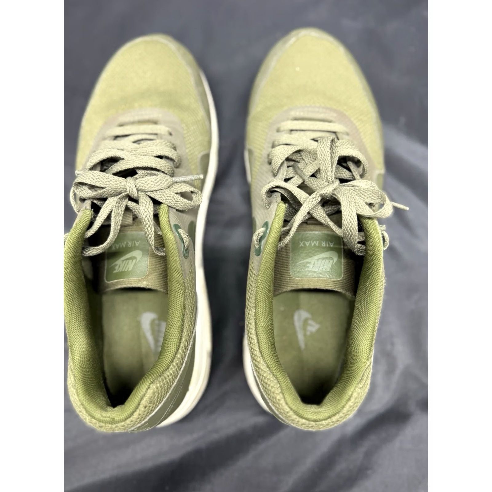Nike Nike Air Max 1 Ultra 2.0 Essential Sneaker Mens 9.5 Medium Olive Green Running Size US 10 / EU 43 - 6 Thumbnail