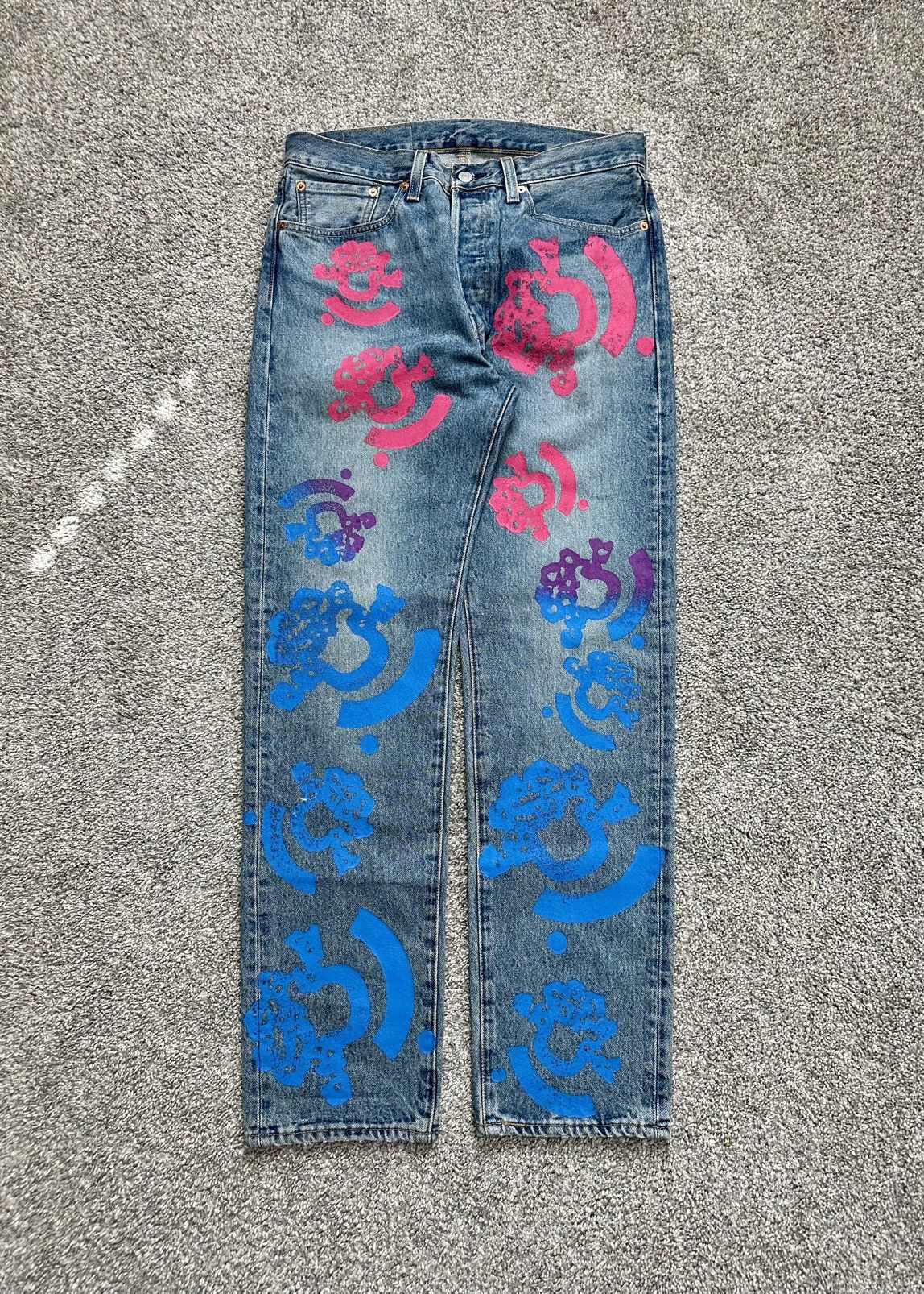 (B).Stroy × DENIM TEARS Denim Tears x (B)stroy Denim Size US 32 / EU 48 - 1 Thumbnail