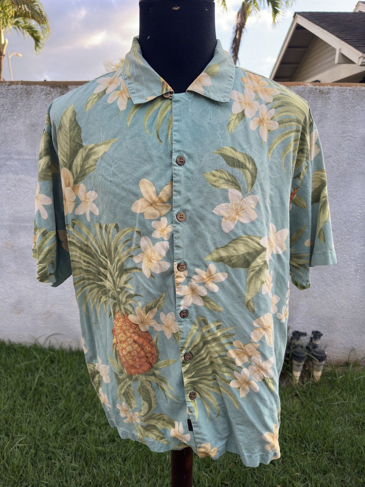Tommy Bahama Tommy Bahamas Hawaiian Print Multicolored Men's XL Silk Size US XL / EU 56 / 4 - 1 Thumbnail