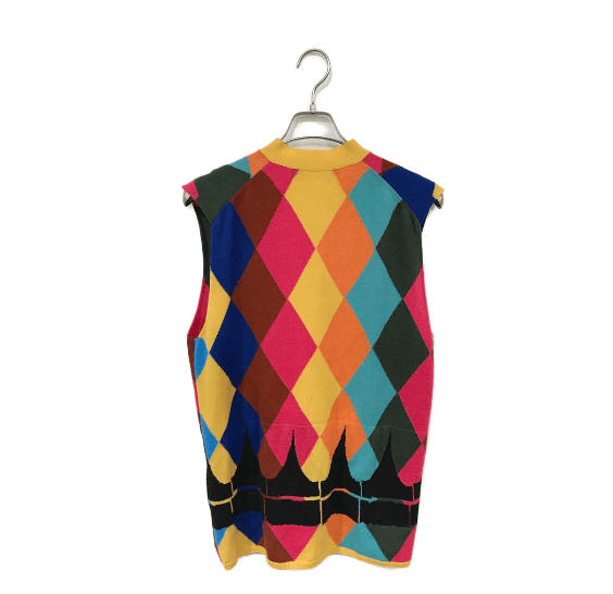 Comme des Garcons Homme Plus o1tko10924 Long Cardigan in Multicolor Size US L / EU 52-54 / 3 - 2 Thumbnail
