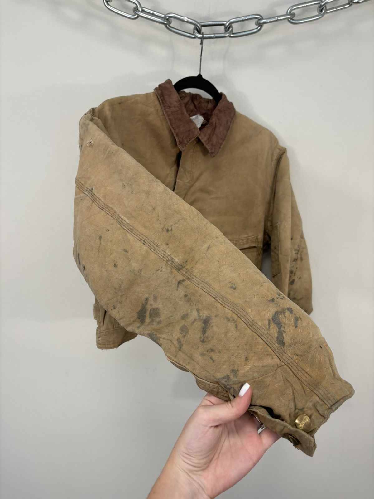 Carhartt Vintage 90s Carhartt Made In USA Hype Boxy Cropped Jacket Size US M / EU 48-50 / 2 - 13 Thumbnail