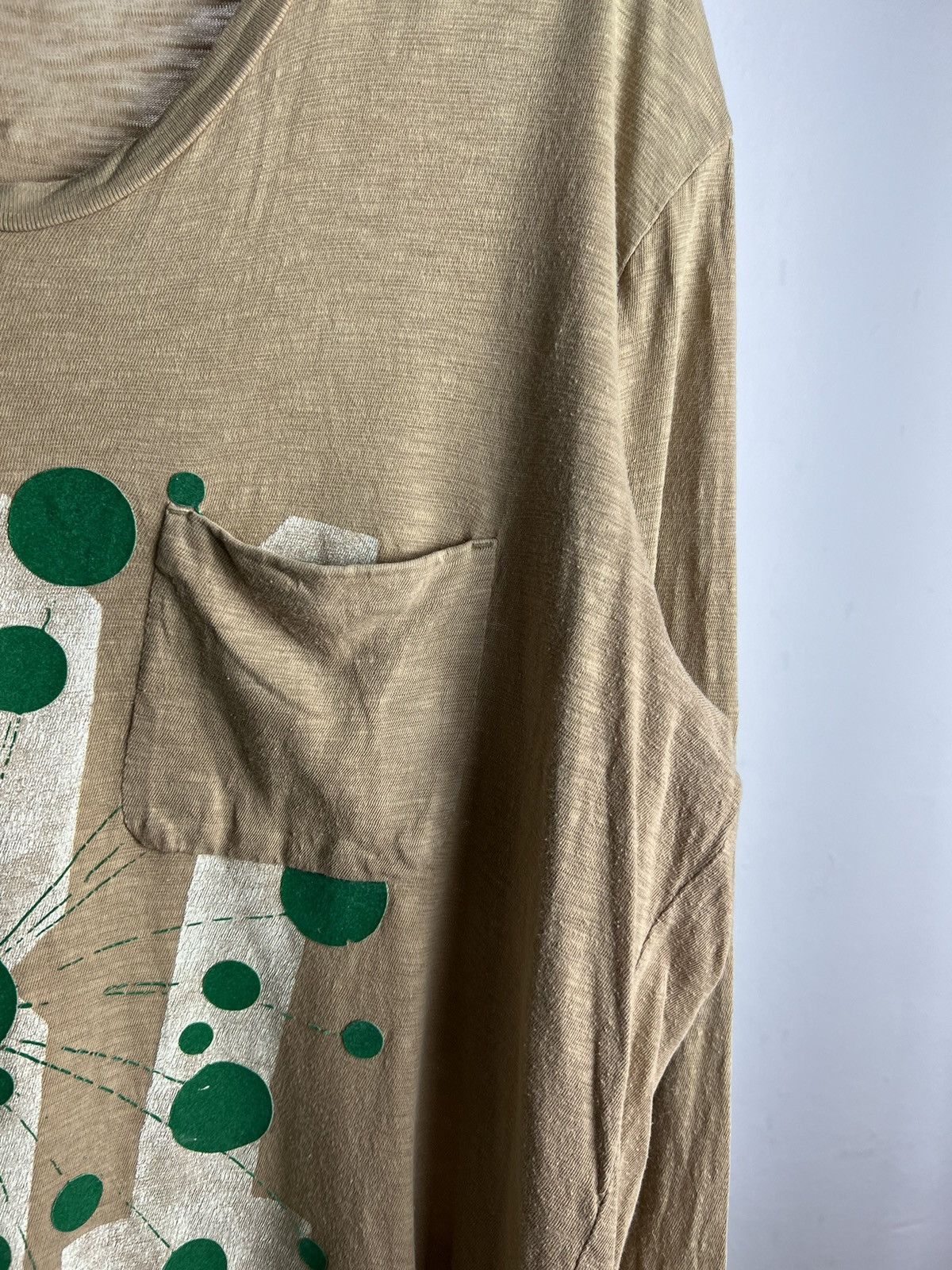 Undercover Undecoverism "81 Splatter" L/Sleeve Pocket Tshirt Size US M / EU 48-50 / 2 - 4 Thumbnail