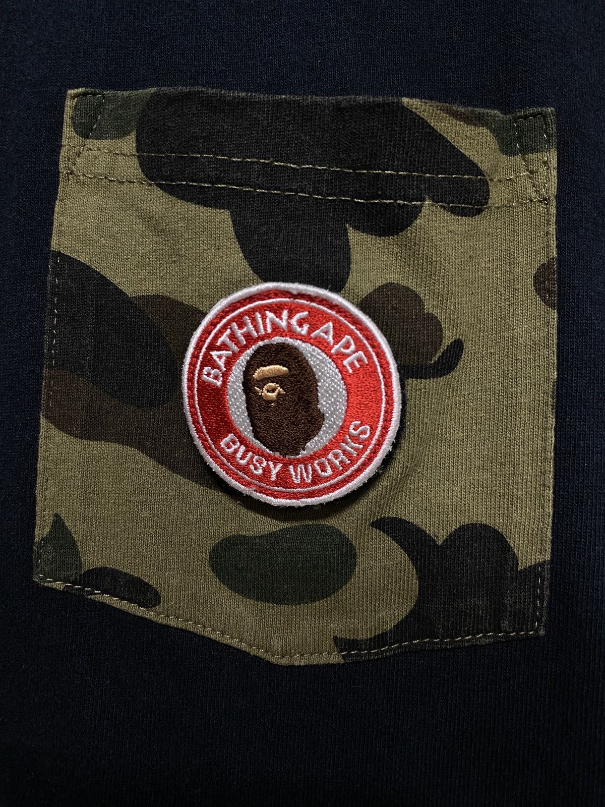 Bape A Bathing Ape Green Camo Bape T-Shirt Fits Medium Size US M / EU 48-50 / 2 - 5 Thumbnail