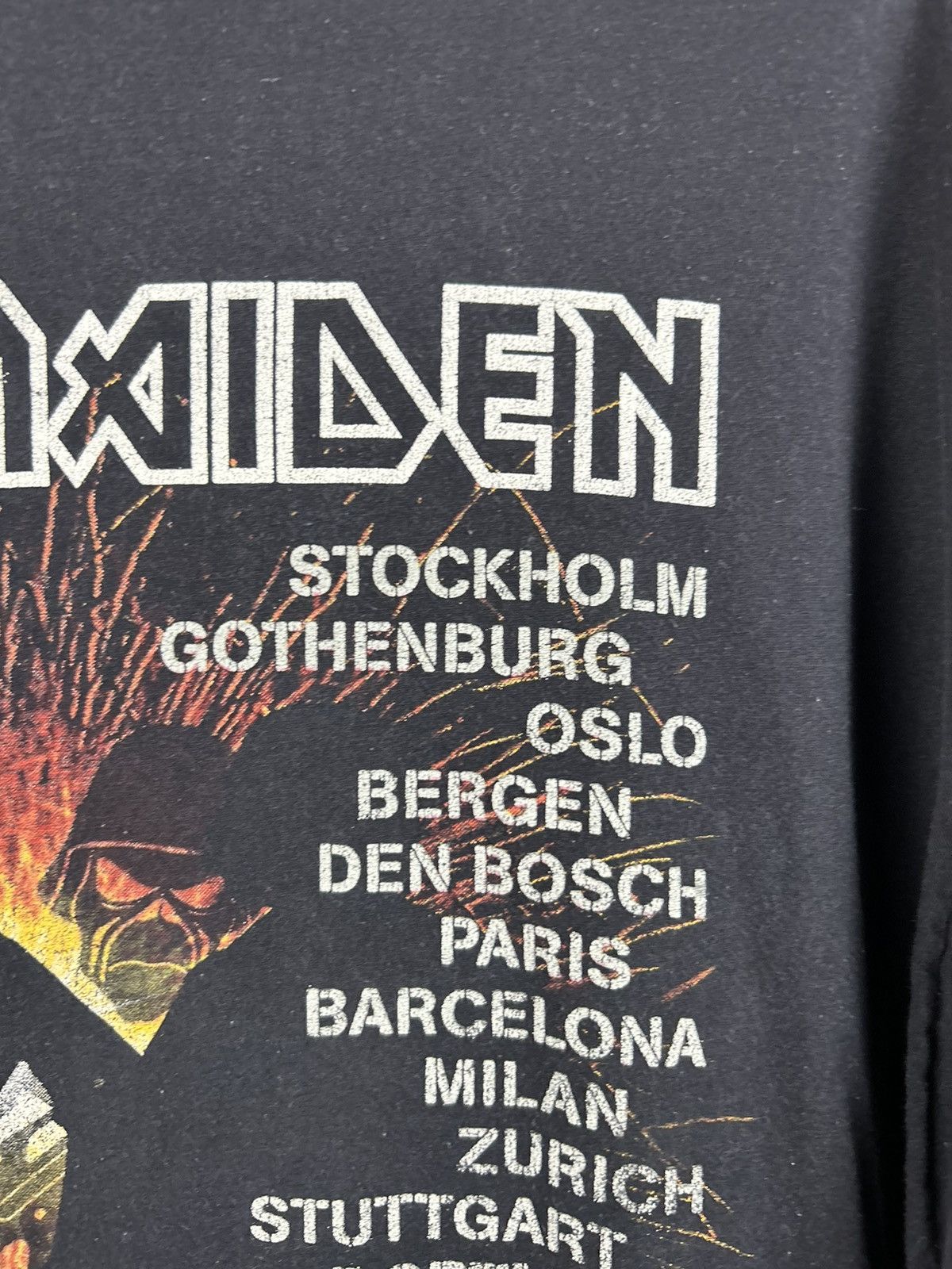 Vintage Vintage 00s Iron Maiden A Matter Of Life and Death 2006 Tee Size US XL / EU 56 / 4 - 21 Thumbnail