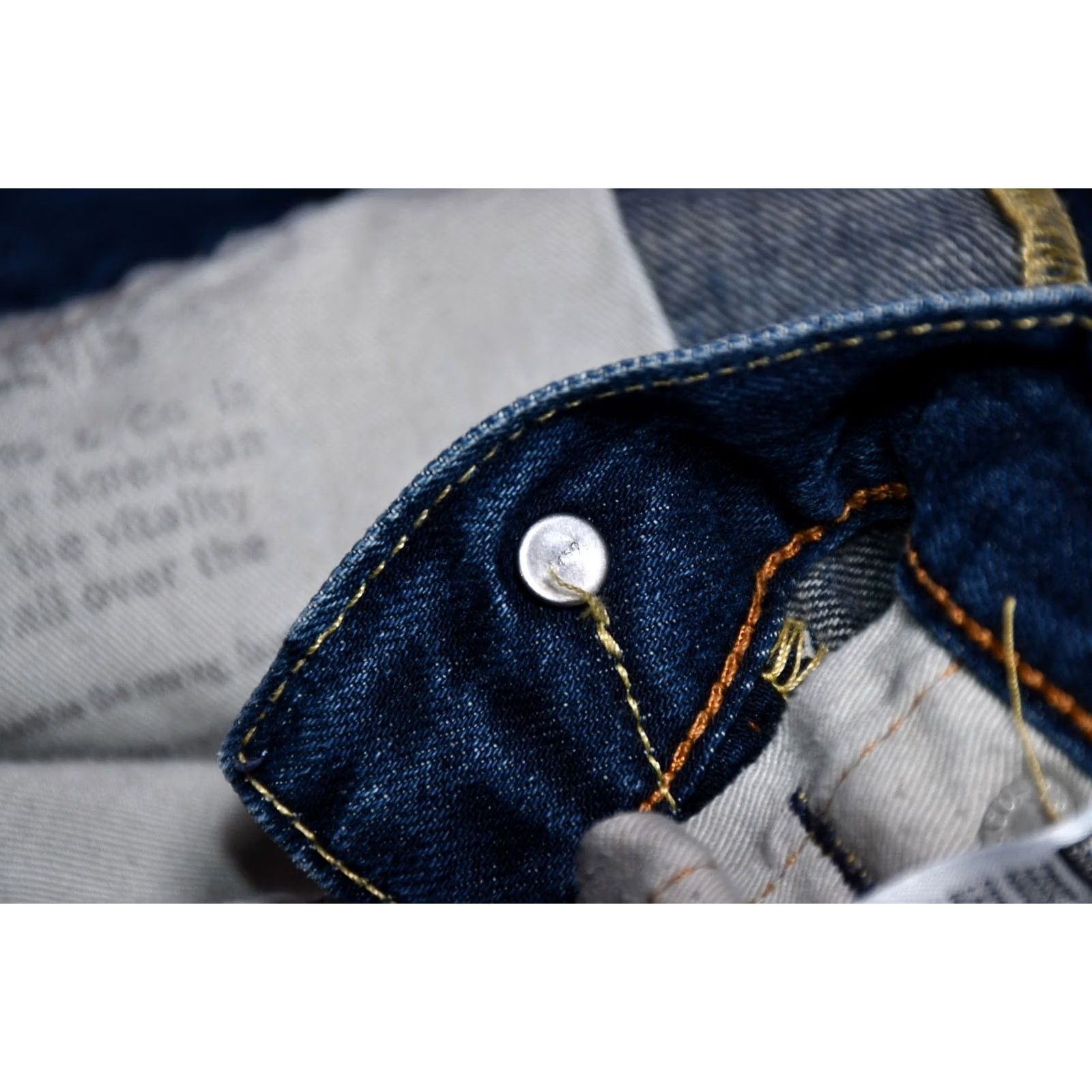 Levi's Levi’s 504 Jeans Regular Straight Men Blue Distressed W34 L32 Size US 34 / EU 50 - 7 Thumbnail