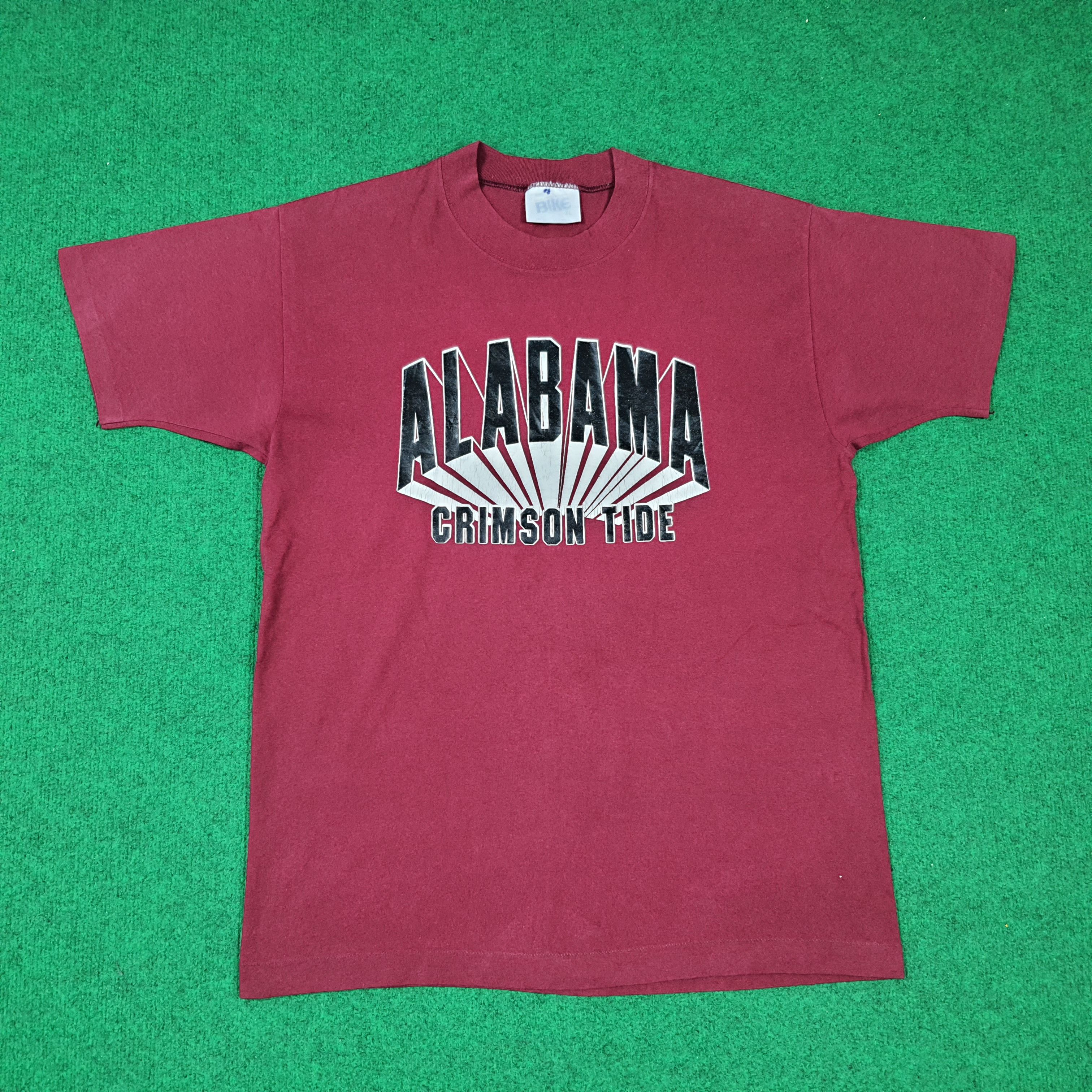 Vintage Vtg 90s Alabama Crimson Tide Tshirt Single Stitch C285N45 Size US L / EU 52-54 / 3 - 1 Thumbnail