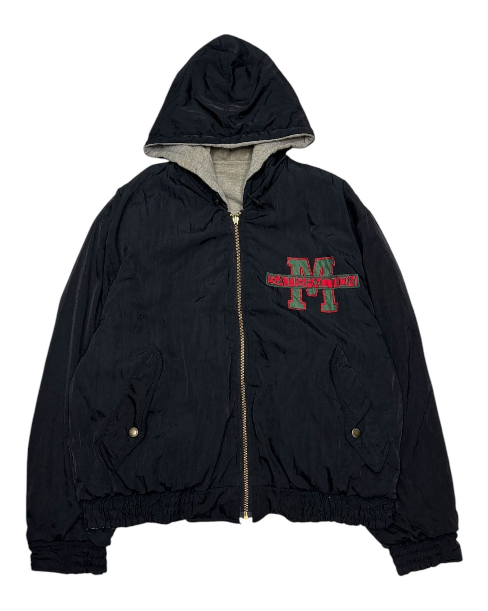Issey Miyake × Japanese Brand RARE🔥MACHOPE REVERSIBLE BOMBER JACKET HOODIES Size US L / EU 52-54 / 3 - 1 Thumbnail