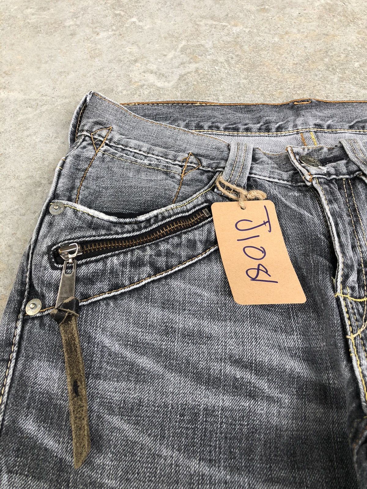 If Six Was Nine Y2k Levis Flared Jeans Distressed Jeans 507 Size US 31 - 14 Thumbnail