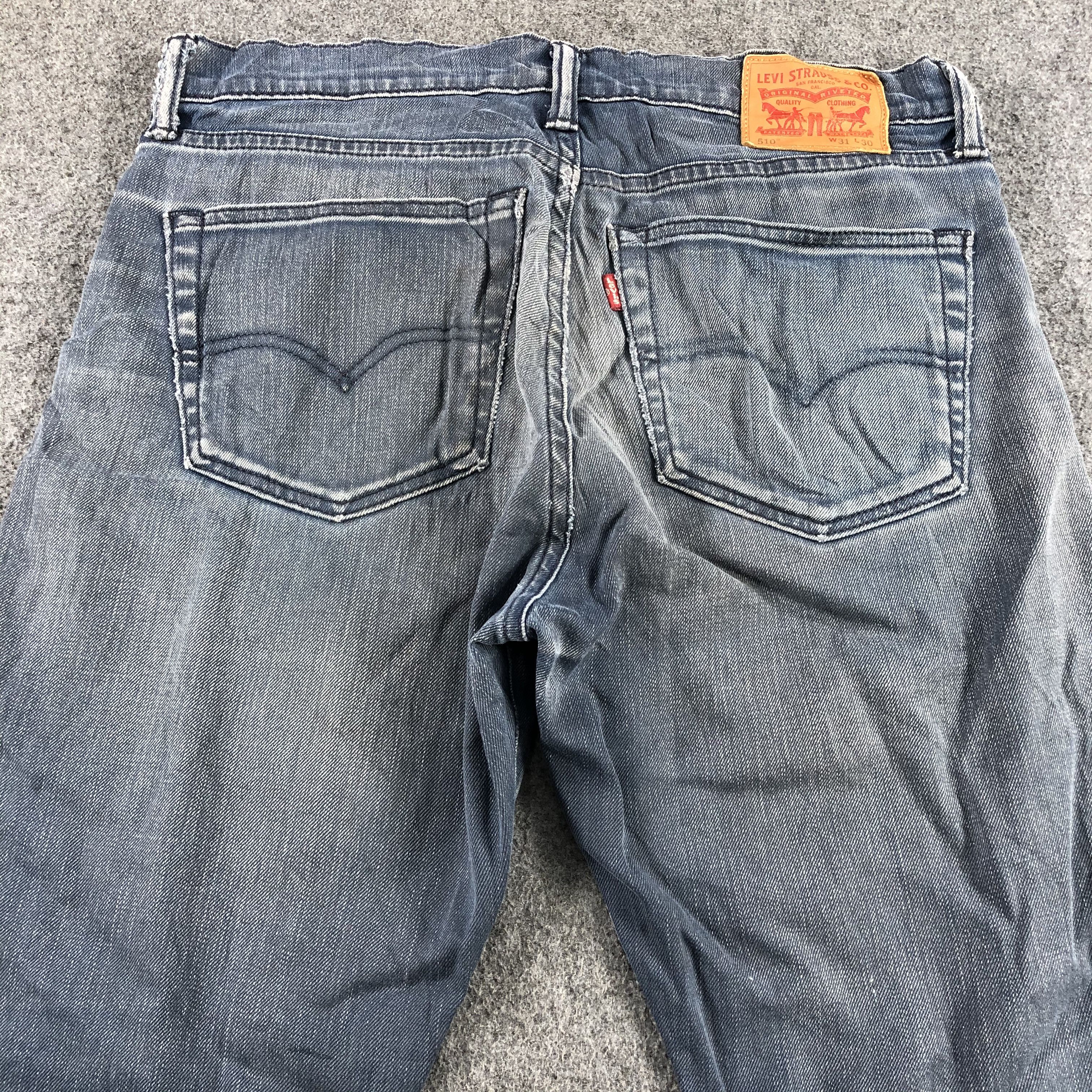 Levi's Vintage Blue Wash Levis 510 Jeans-J2298 Size US 33 - 4 Thumbnail