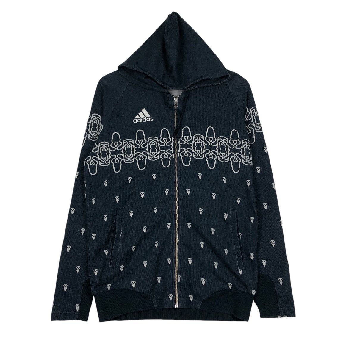 Adidas Adidas Vintage Badana Style Abstract Sweater Hoodie Small Size US S / EU 44-46 / 1 - 1 Thumbnail
