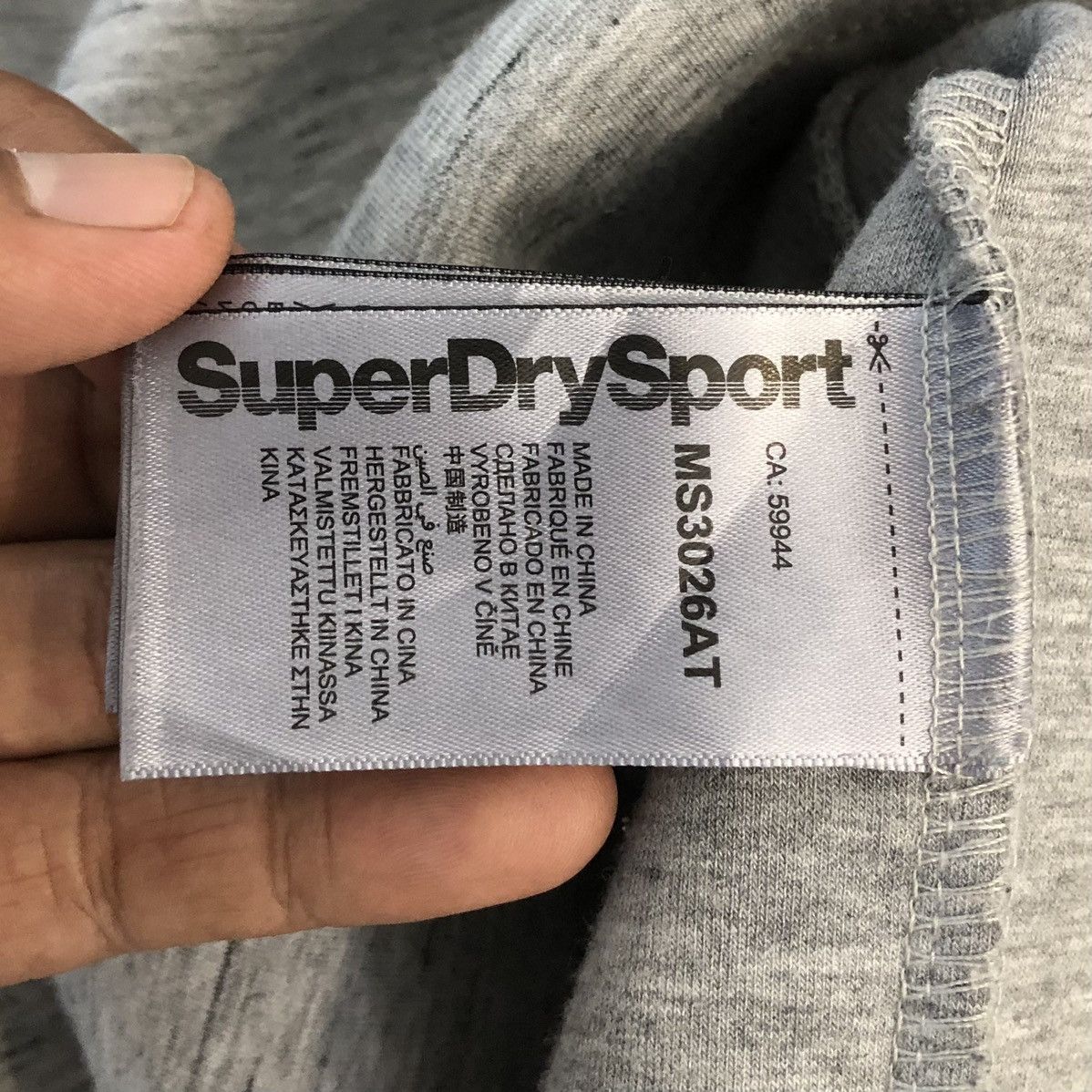 Superdry SUPERDRY SPORT Core Gym Tech Stretch Overhead Fit Hoodie Size US M / EU 48-50 / 2 - 12 Thumbnail