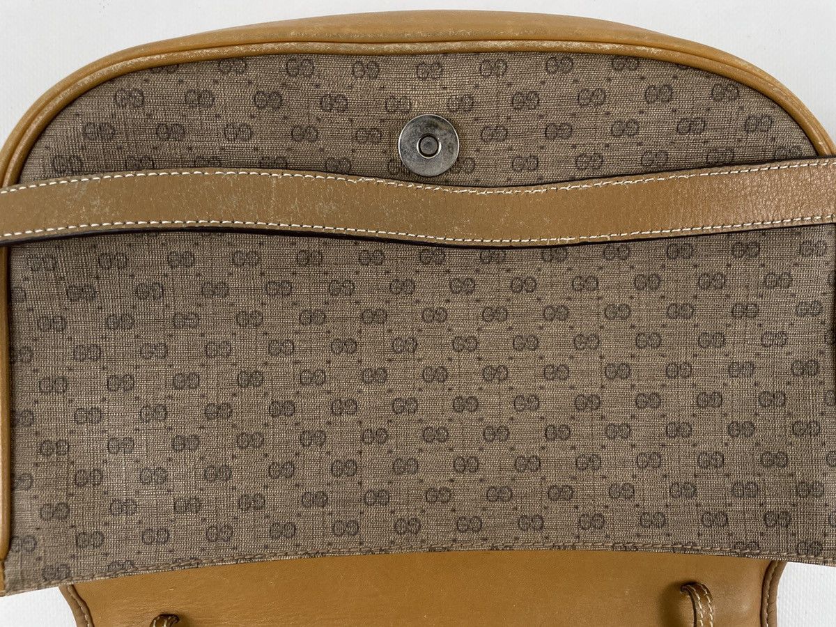 Designer × Gucci × Paolo Gucci RARE VTG 60's Supreme GG Monogram Guccissima Leather Cross-body Shoulder Bag Size ONE SIZE - 23 Thumbnail