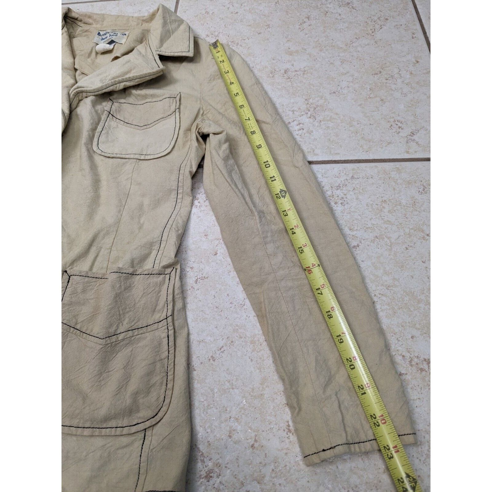 Other Vtg Denim Works Bell Bottom Outfit Set (Top: 10) (Pants: 14) Size ONE SIZE - 18 Thumbnail