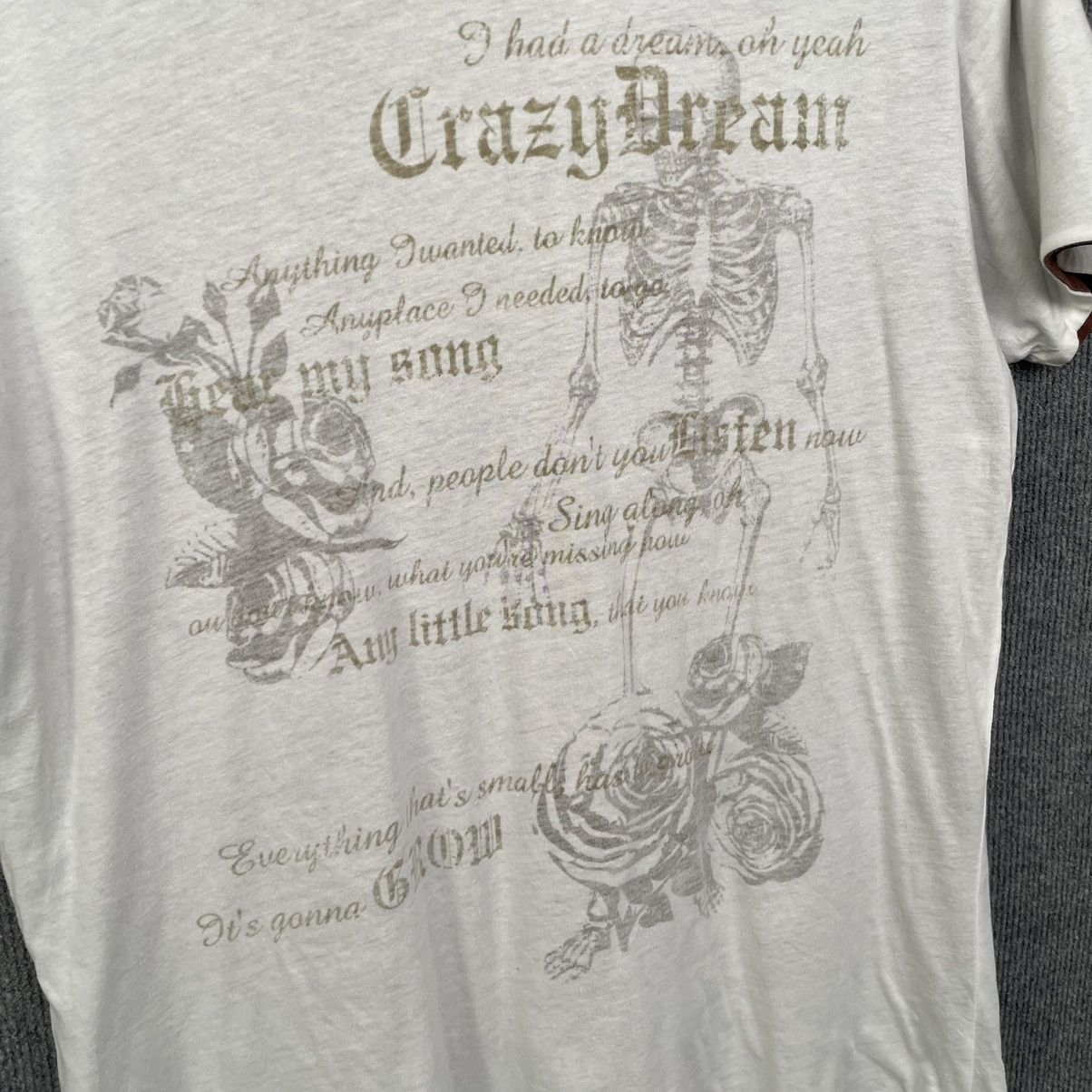 If Six Was Nine × Japanese Brand Crazy Dream Seditionaries Poem Skulls Hysterics Reversible T Size US L / EU 52-54 / 3 - 2 Thumbnail