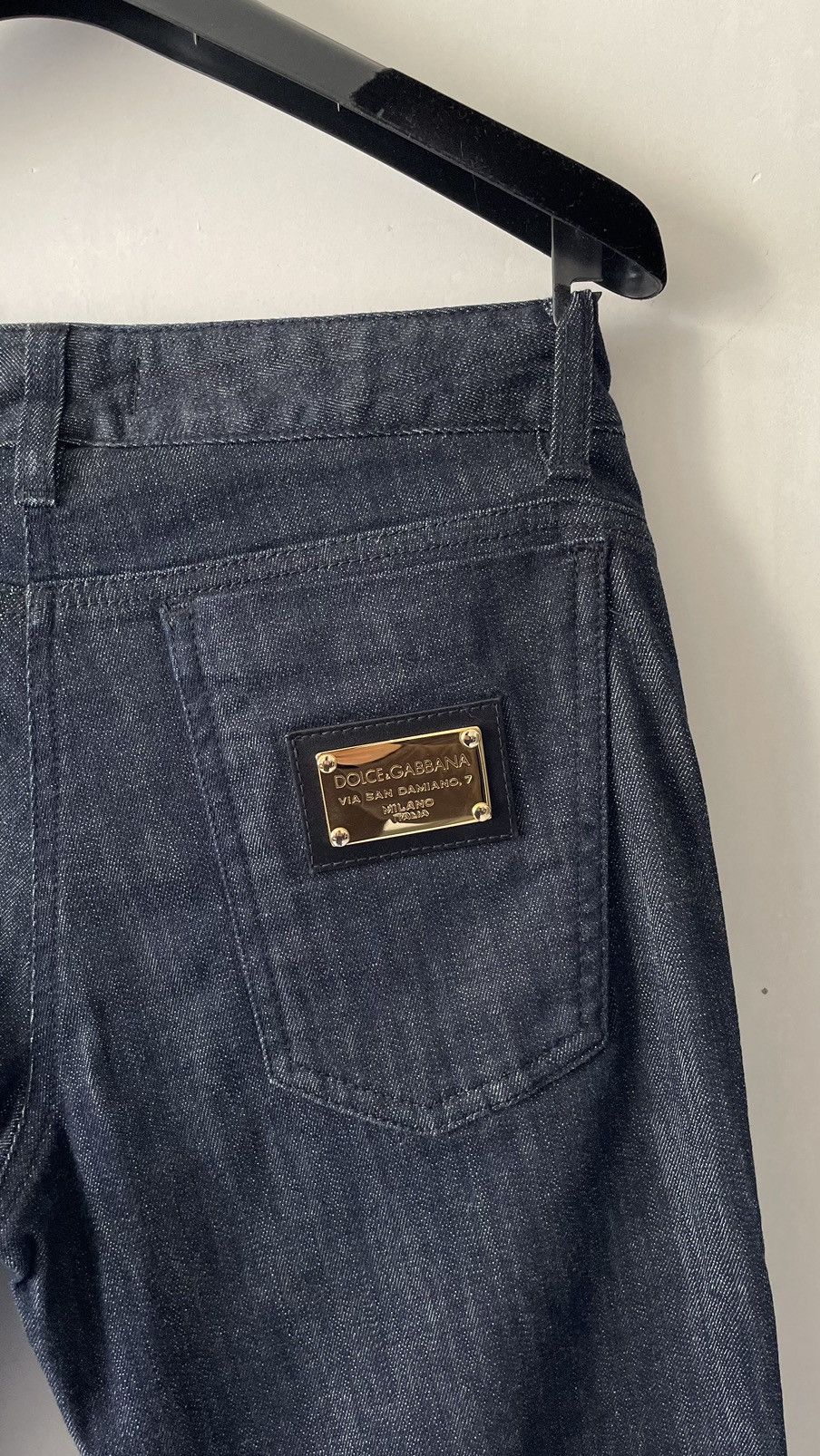 Dolce & Gabbana dolce&gabanna navy denim Size 27" / US 4 / IT 40 - 3 Thumbnail