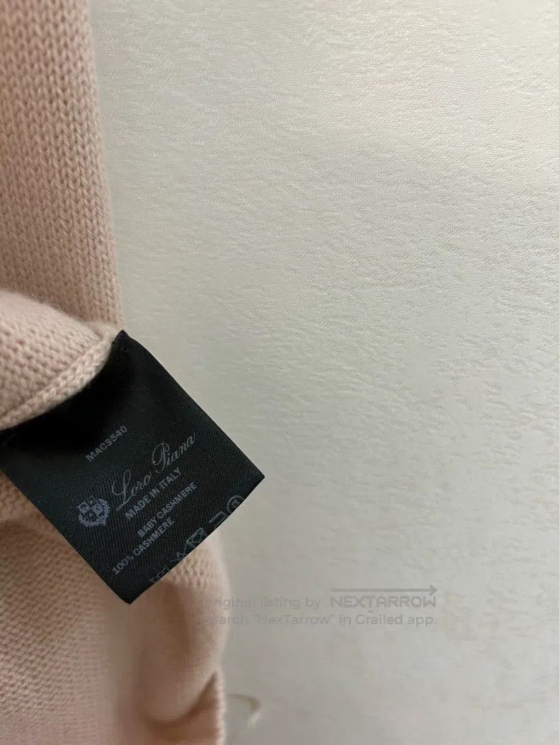 Loro Piana LORO PIANA Baby pink baby Cashmere cashmere knitted top Size M / US 6-8 / IT 42-44 - 7 Thumbnail
