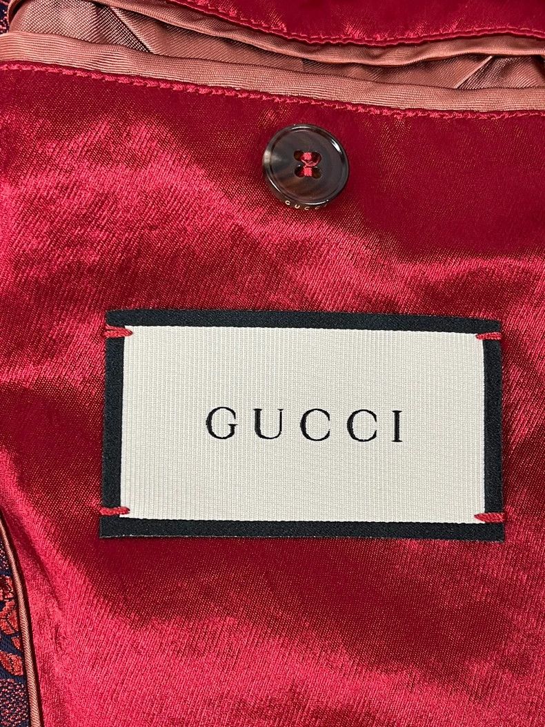 Gucci Gucci Side striped floral coat jacket 2502-Nextarrow Size US M / EU 48-50 / 2 - 5 Thumbnail