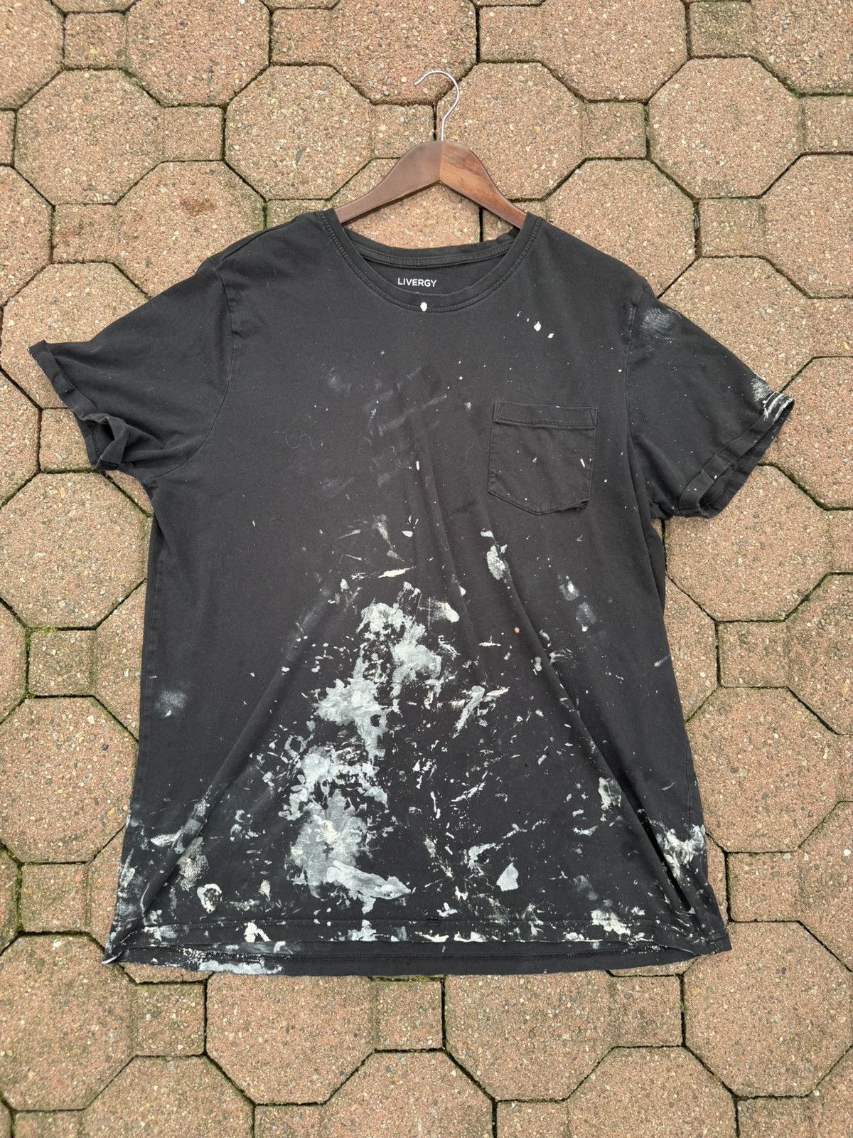 Other Vintage Paper Thin Paint Platter Work Wear Tee Size US XL / EU 56 / 4 - 2 Thumbnail