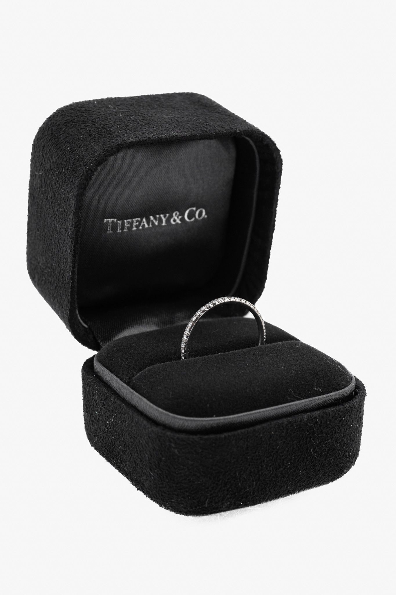 Tiffany & Co. Tiffany & Co. Metro Full Eternity 18k Gold Diamond Band Size ONE SIZE - 1 Thumbnail