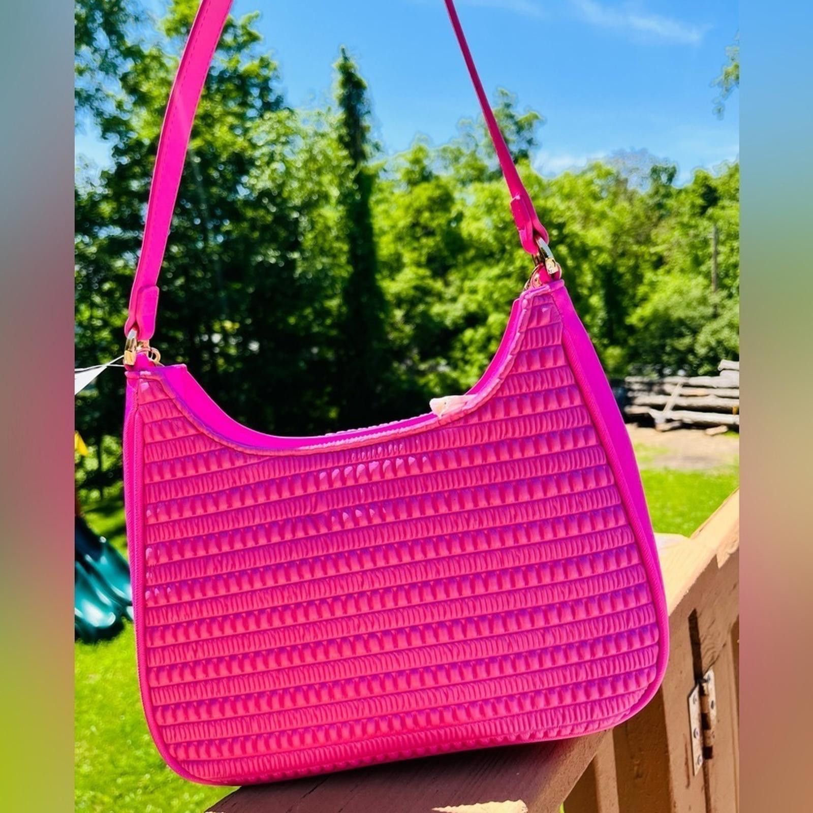 Aldo Aldo Pink Shoulder Bag With Gold Chain NWT Size ONE SIZE - 6 Thumbnail