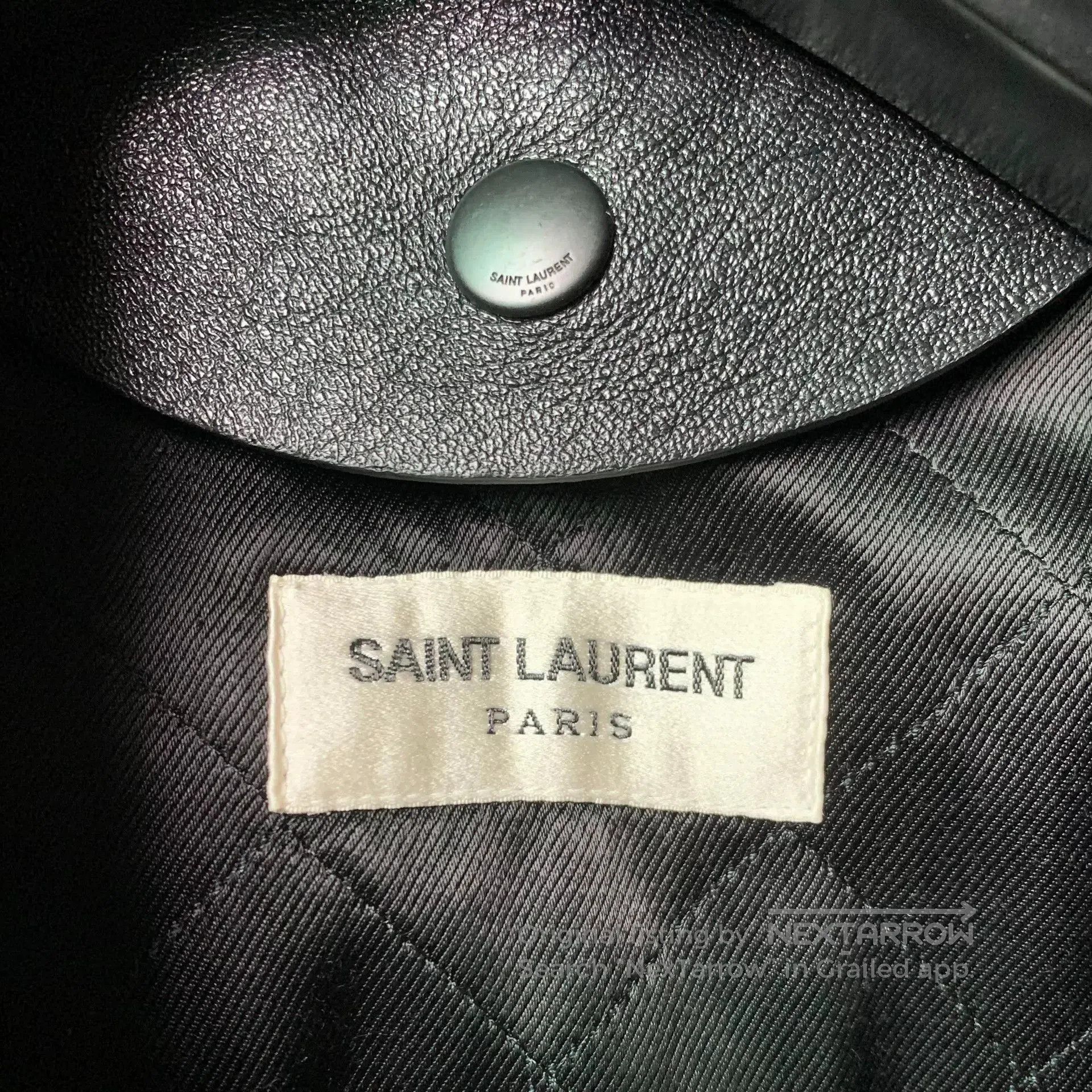 Saint Laurent Paris Saint Laurent Wool-Lined Jacket AW19. Size US S / EU 44-46 / 1 - 3 Thumbnail