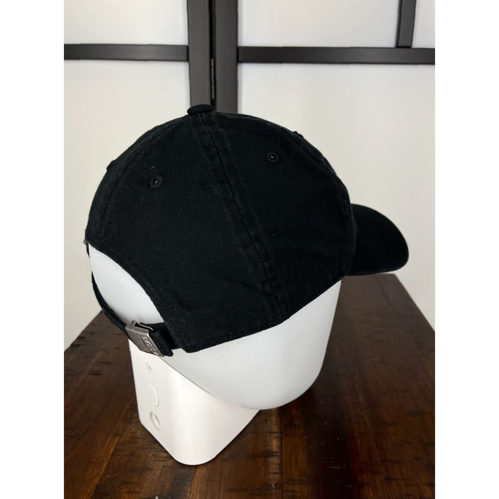 Adidas adidas Hat Cap Strap Back Adult One Size Black 100% Cotton Aeroready Twill Golf Hat Unisex Adults Black Accessories Sports Logo 90s Outdoor Mens Size ONE SIZE - 7 Thumbnail