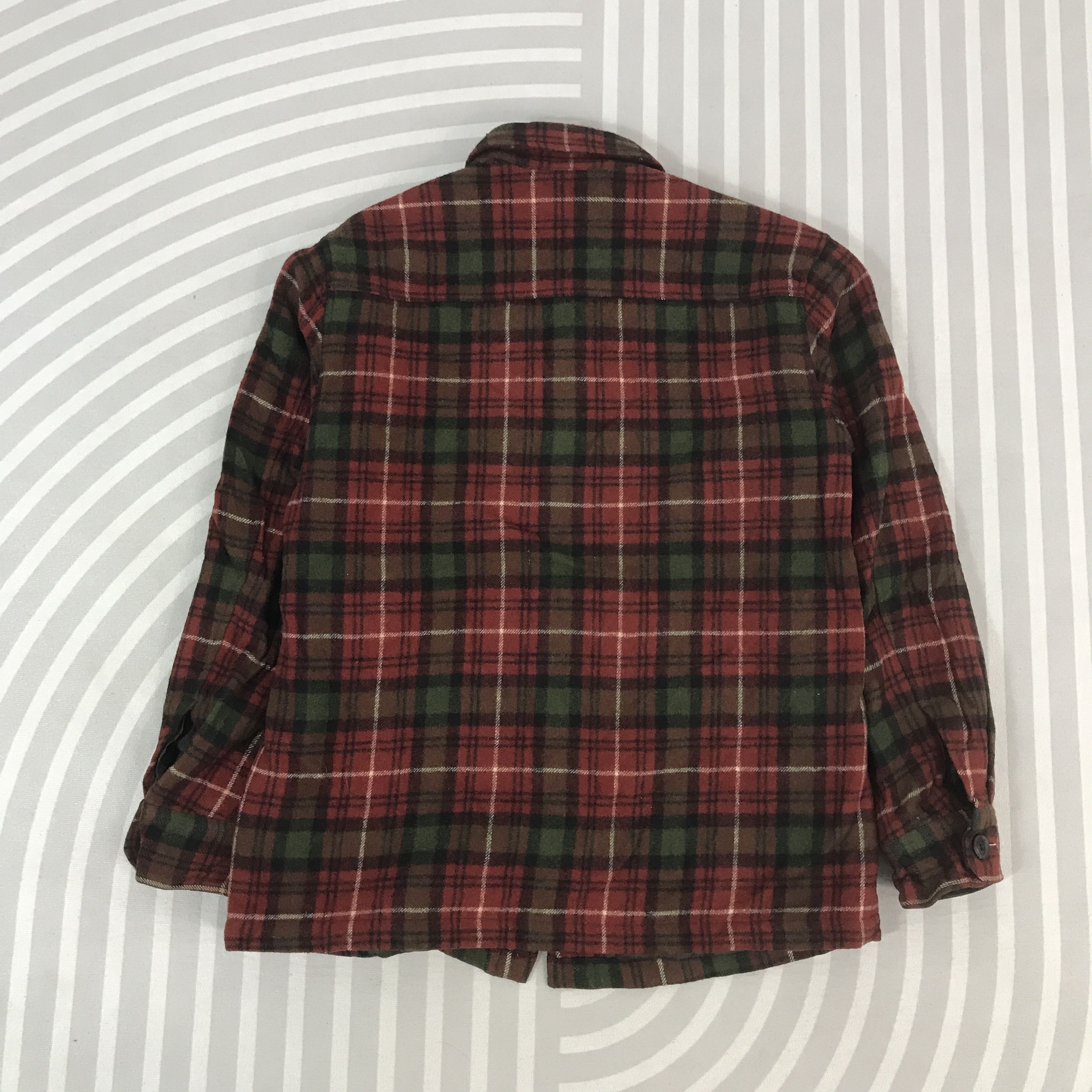 Uniqlo Vintage Japanese design tartan Uniqlo button Jacket Size US M / EU 48-50 / 2 - 3 Thumbnail