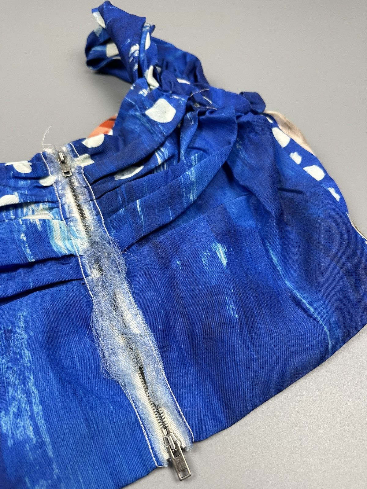 Marni Marni SS19 Donna Silk Crop Tops Size XS / US 0-2 / IT 36-38 - 6 Thumbnail