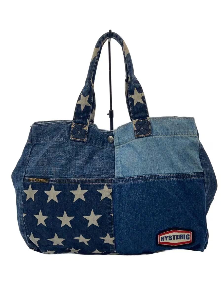 Hysteric Glamour Reconstructed Patchwork Denim Tote Bag Size ONE SIZE - 1 Thumbnail