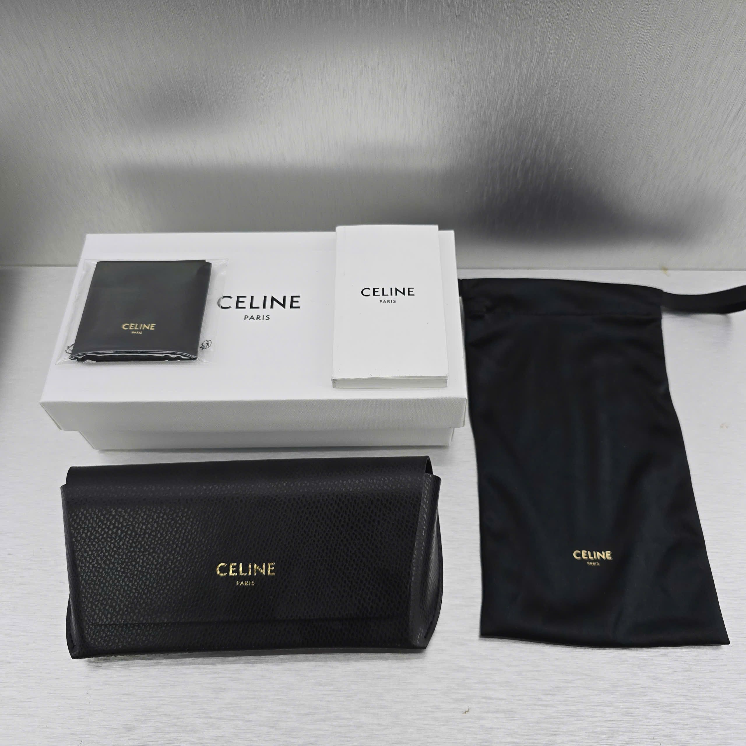 Celine CELINE Oval Sunglasses WHITE Size ONE SIZE - 10 Thumbnail