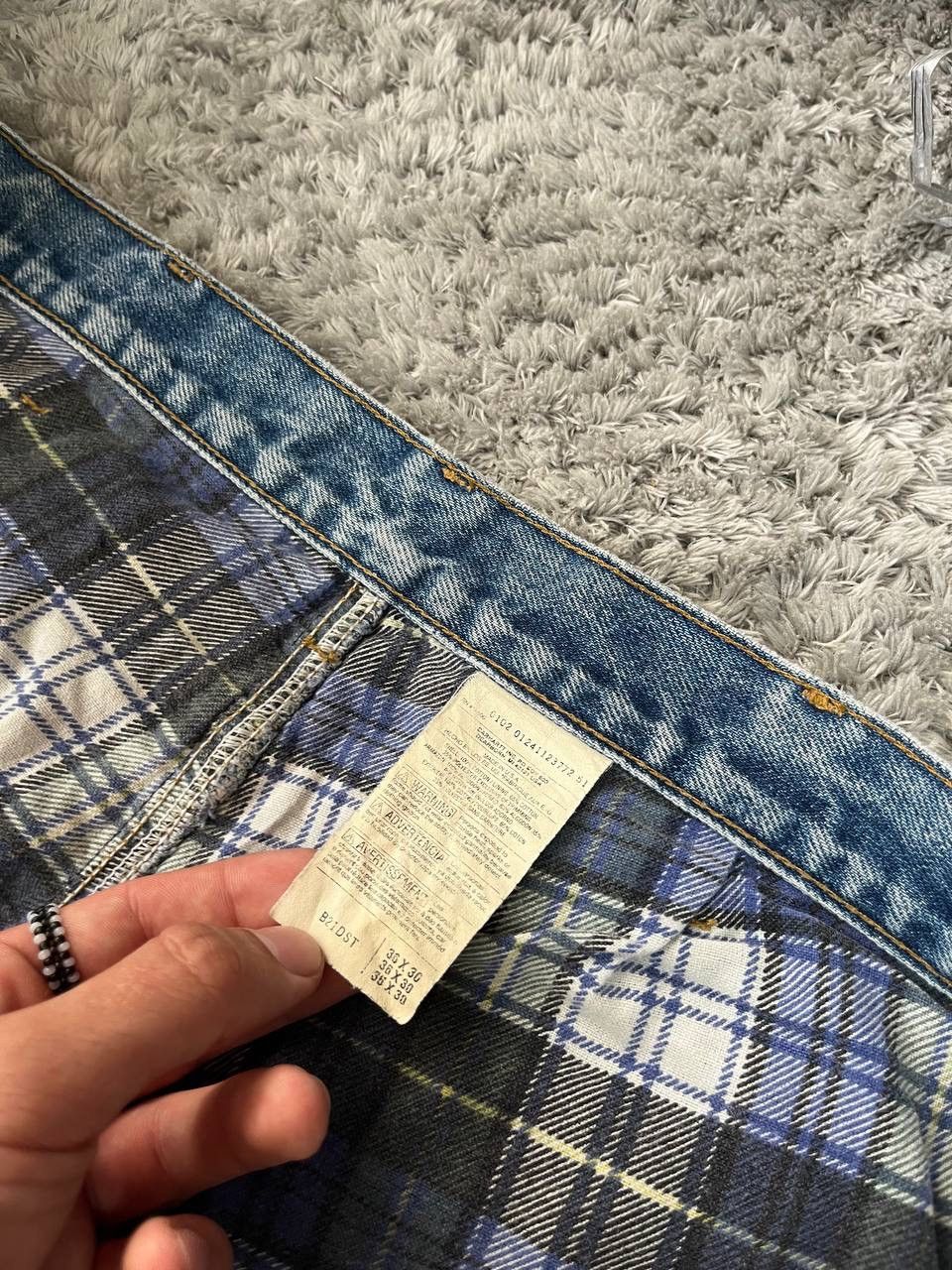 Carhartt × Vintage 90s Carhartt Jeans Vintage Streetwear Rare Logo Size US 34 / EU 50 - 16 Thumbnail