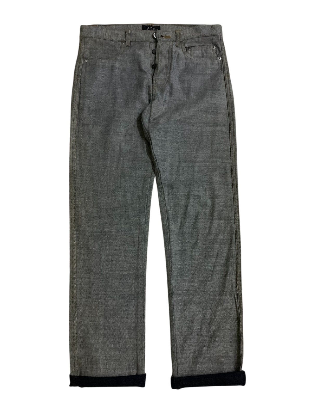 A.P.C. 💥A.p.c Rue De Fleurus Paris Denim Size 29" - 1 Thumbnail