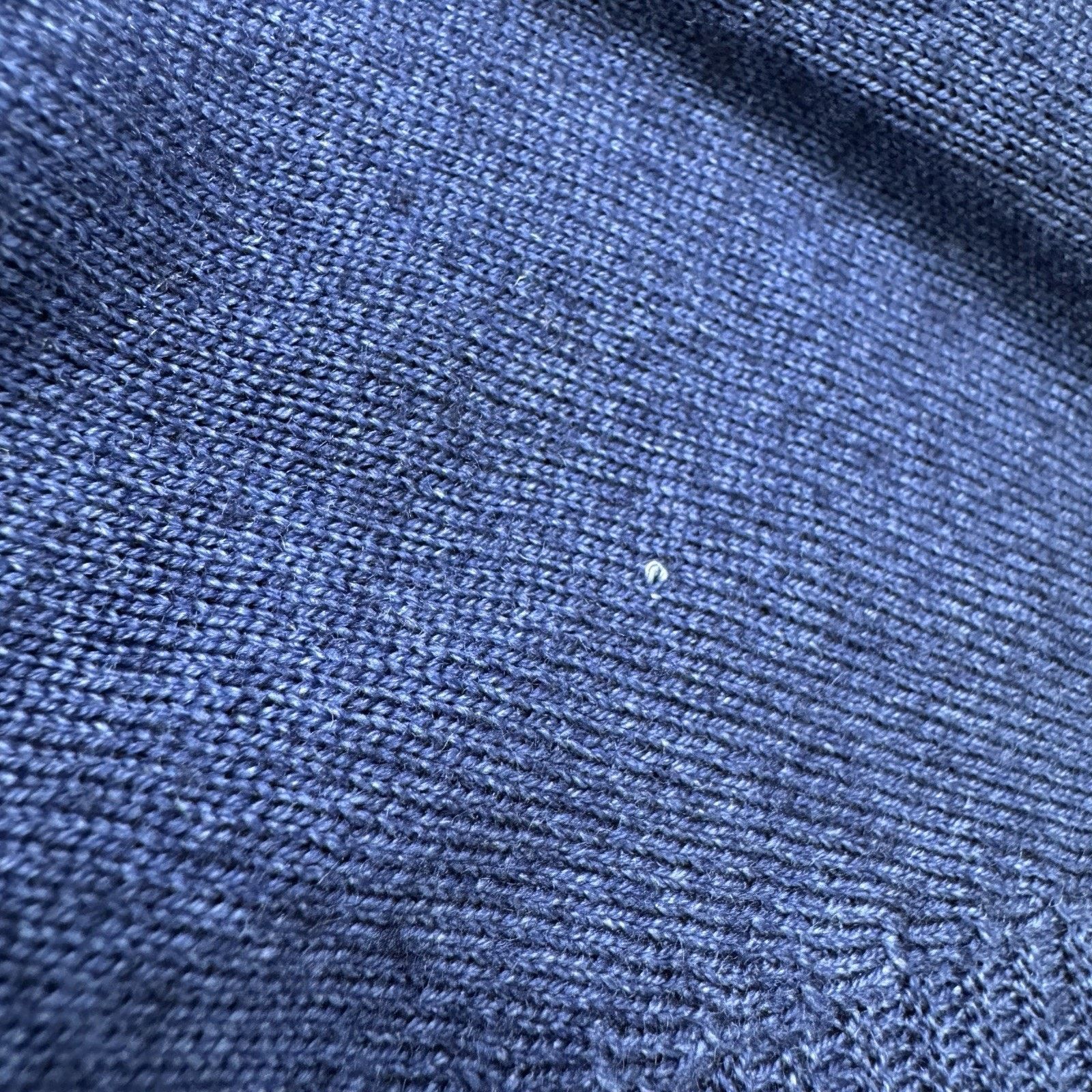 Aspesi Aspesi Men Wool Merino Sweater Hooded Blue Size 48 Size US M / EU 48-50 / 2 - 23 Thumbnail