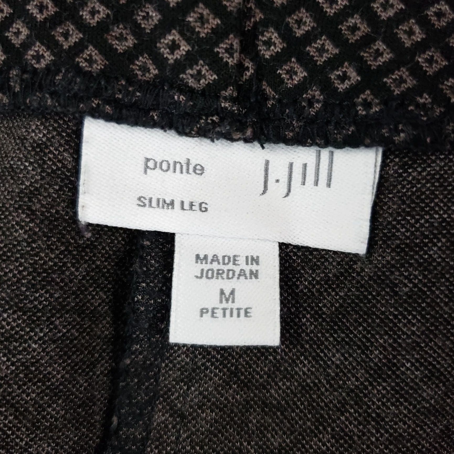 J. Jill **J. Jill Women's Petite Black Ponte Slim Leg Pants Medium** User: J. Jill Women's Petite Black Ponte Slim Leg Pants Medium Size 32" / US 10 / IT 46 - 7 Thumbnail