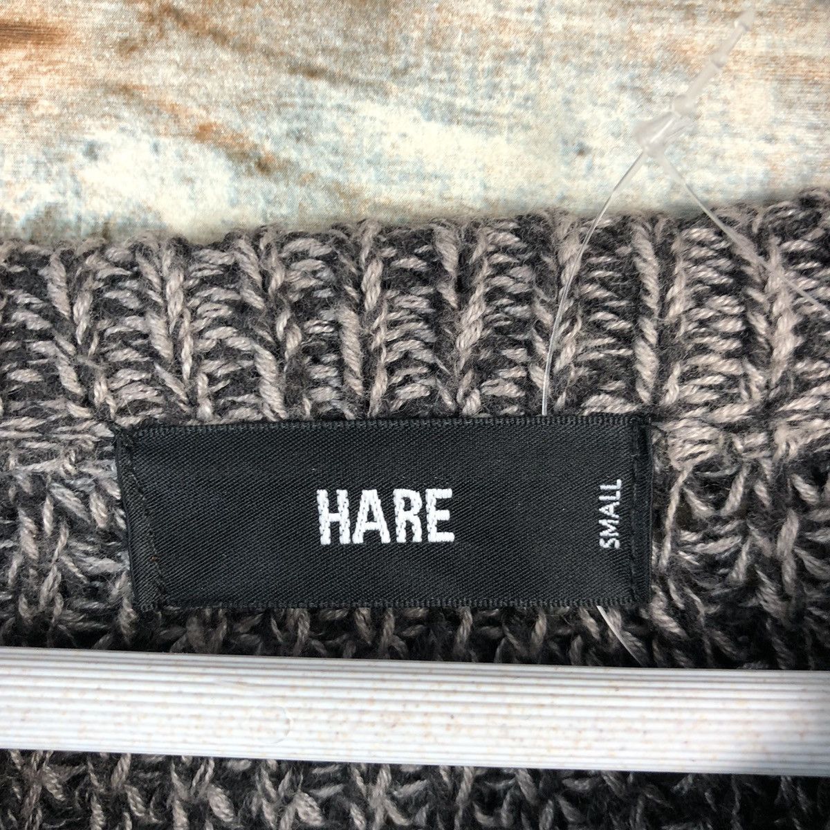 HARE × Homespun Knitwear Hare Grey Knitwear #A1516 Size US S / EU 44-46 / 1 - 9 Thumbnail