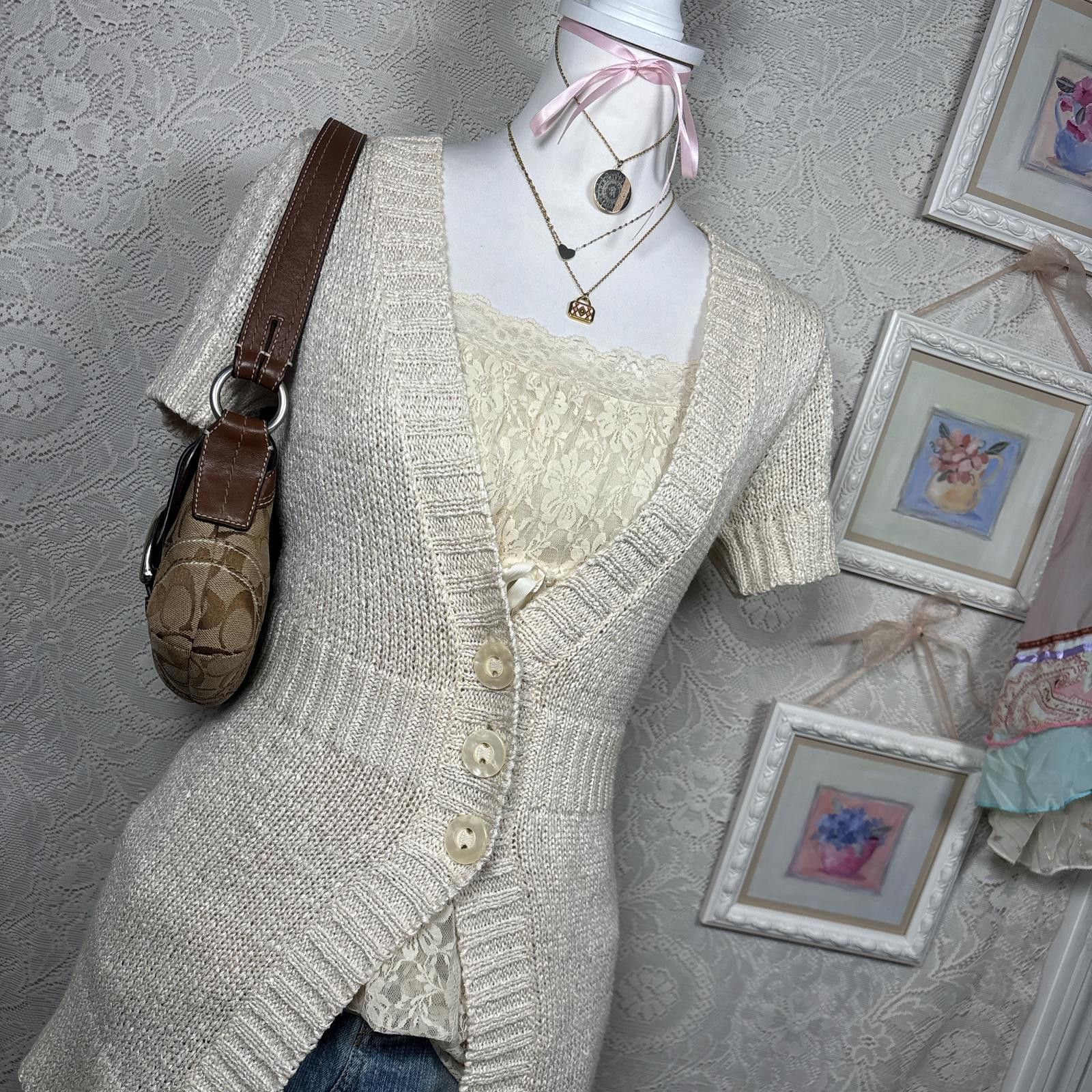 Other vintage cozy rory gilmore layering cardigan Size S / US 4 / IT 40 - 3 Thumbnail