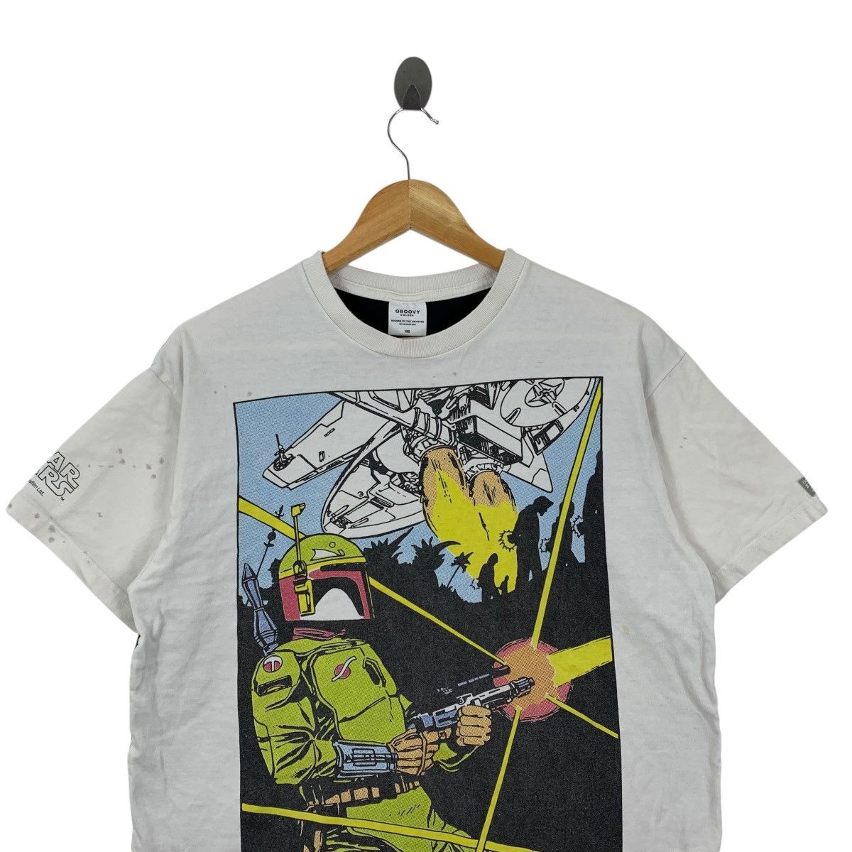 Japanese Brand GROOVY COLORS x Star Wars TheGrcs Disney JapaneseBand Shirt Size US M / EU 48-50 / 2 - 2 Thumbnail