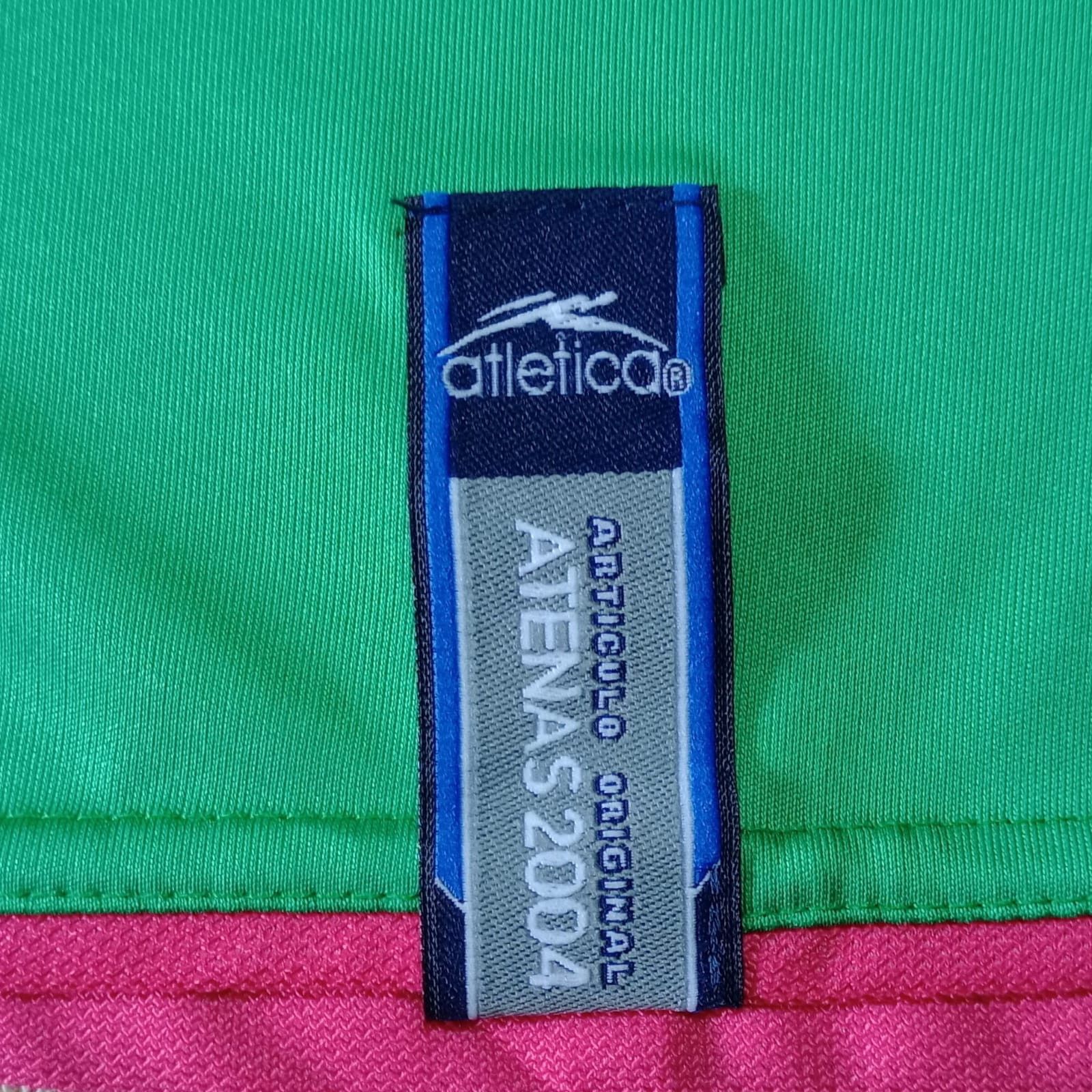 Atletica Mexico 2001 Olympic home Omar Bravo Jersey football shirt Size US L / EU 52-54 / 3 - 11 Thumbnail