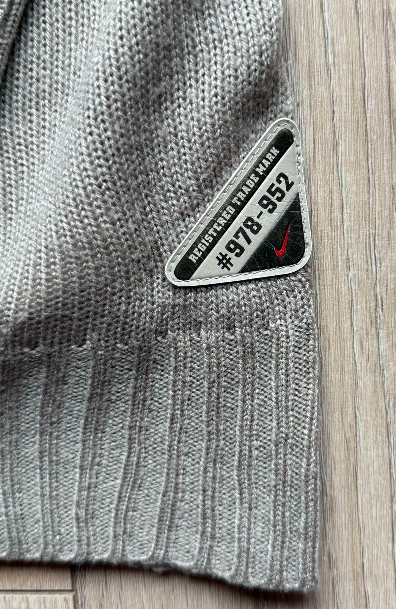 Nike × Vintage Vintage Nike Pullover Knit Crewneck Swoosh Elbow Pads Size US L / EU 52-54 / 3 - 4 Thumbnail