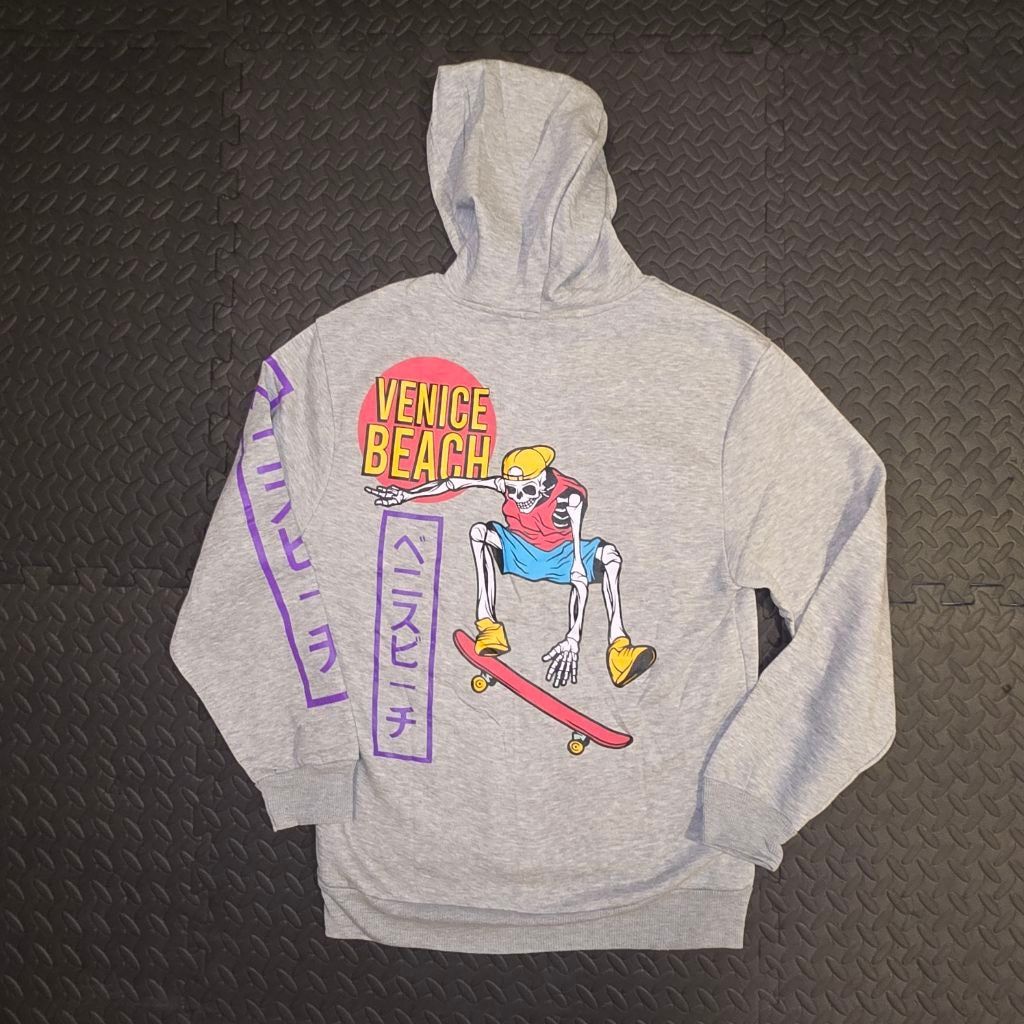 Chemistry Men's CHEMISTRY Gray Venice Beach Skater Hoodie M Size US M / EU 48-50 / 2 - 2 Thumbnail