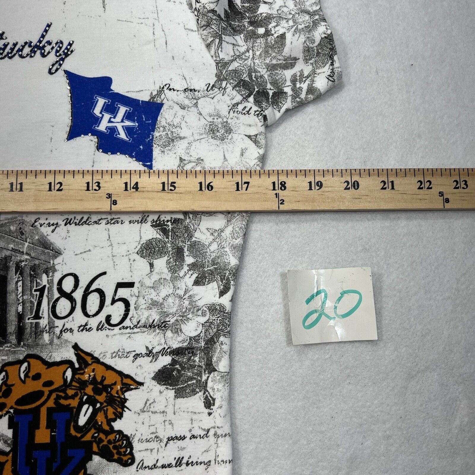 Vintage Vintage Kentucky Wildcats Sparkle Graphic T Shirt USA Size M / US 6-8 / IT 42-44 - 7 Thumbnail