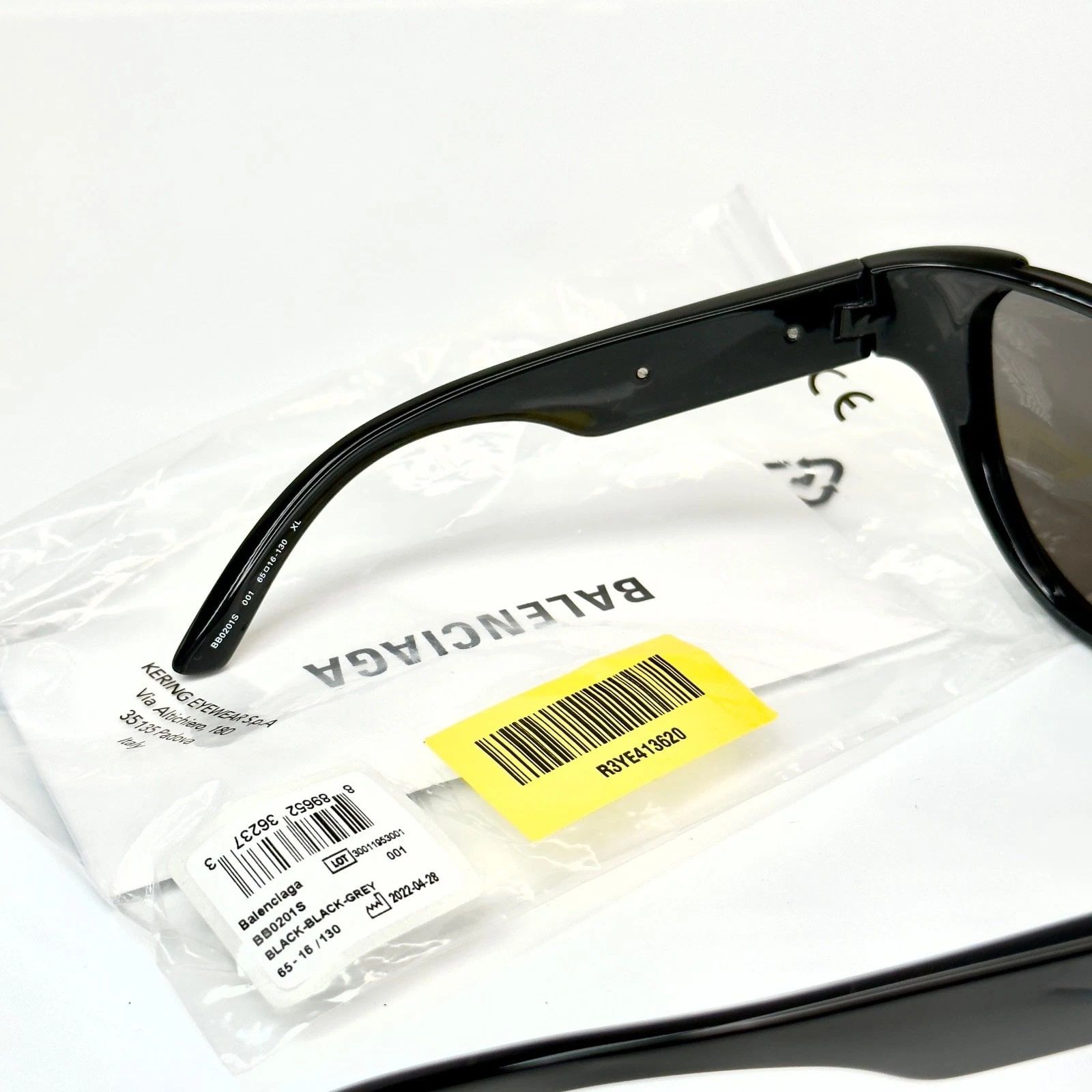 Balenciaga BALENCIAGA BB0201S XPANDER BUTTERFLY 0201 Logo Mask 001 Size ONE SIZE - 2 Thumbnail
