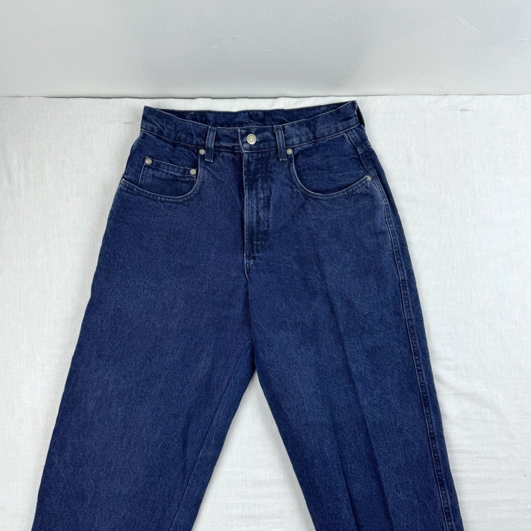 Vintage VINTAGE Aéropostale Jeans Womens 28x28 Blue Mom Jeans High Waist USA Made Jeans Womens 28 Blue Mom USA Size 28" / US 6 / IT 42 - 2 Thumbnail