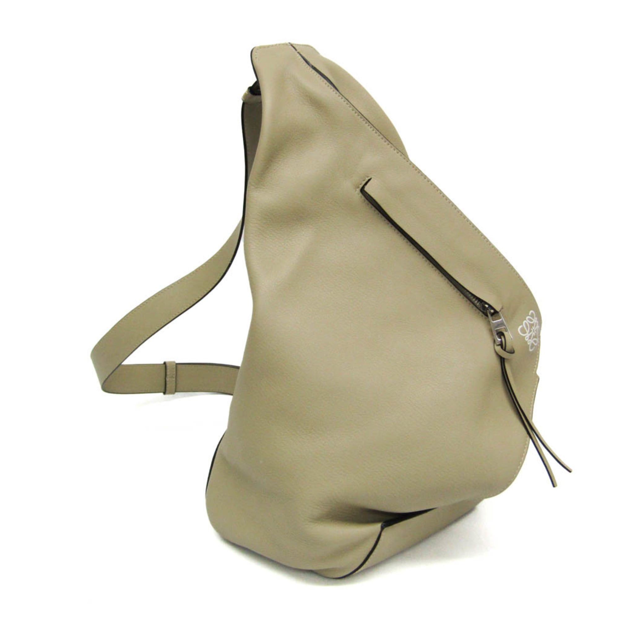Loewe Loewe Anton Sling Bag Men,Women Leather Shoulder Bag Grayish Size ONE SIZE - 1 Thumbnail