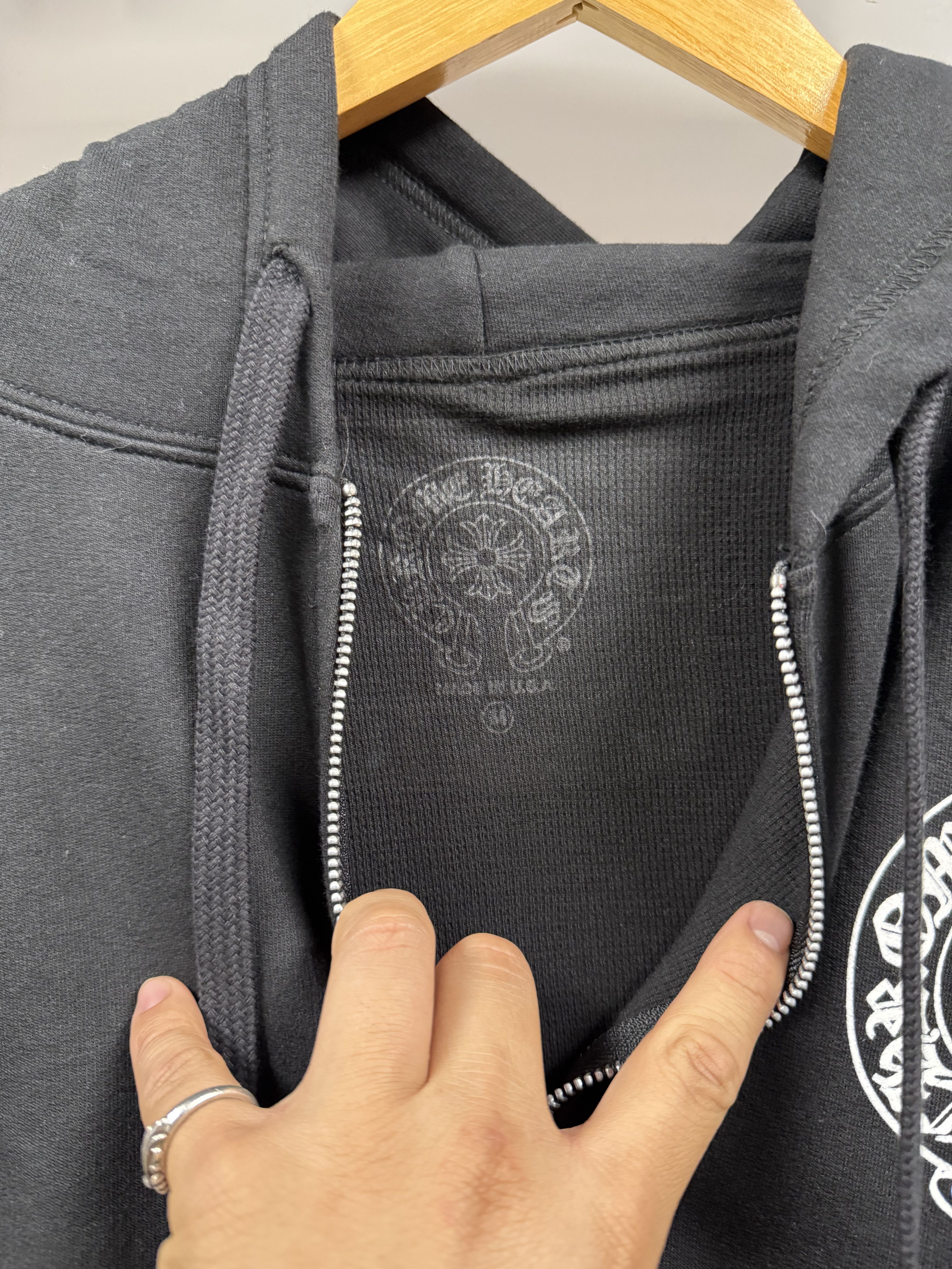 Chrome Hearts Chrome Hearts Thermal Horseshoe Floral Hoodie - M Size M / US 6-8 / IT 42-44 - 5 Thumbnail