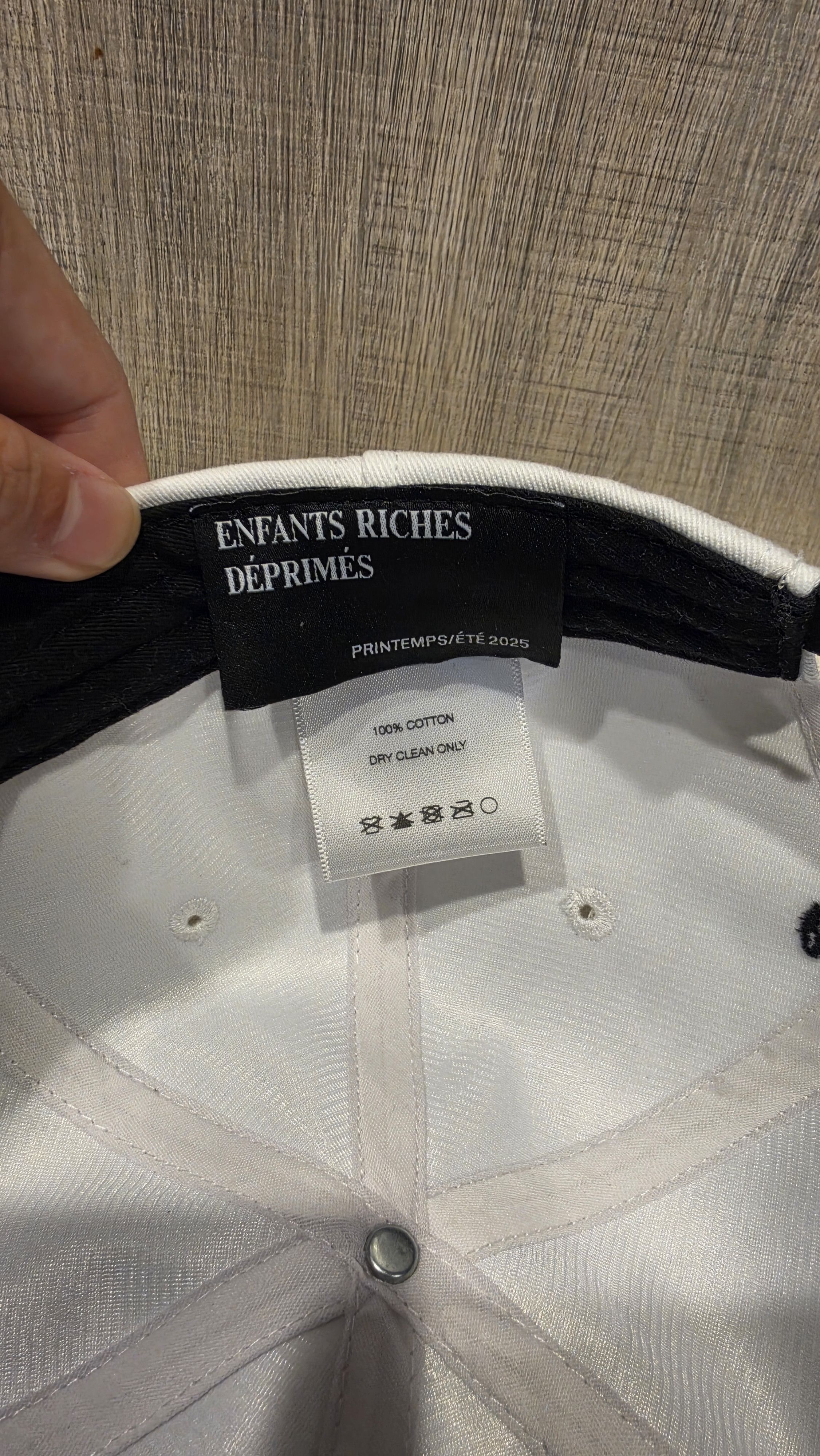 Enfants Riches Deprimes ERD Embroidered Secretary Paneled Hat Size ONE SIZE - 5 Thumbnail