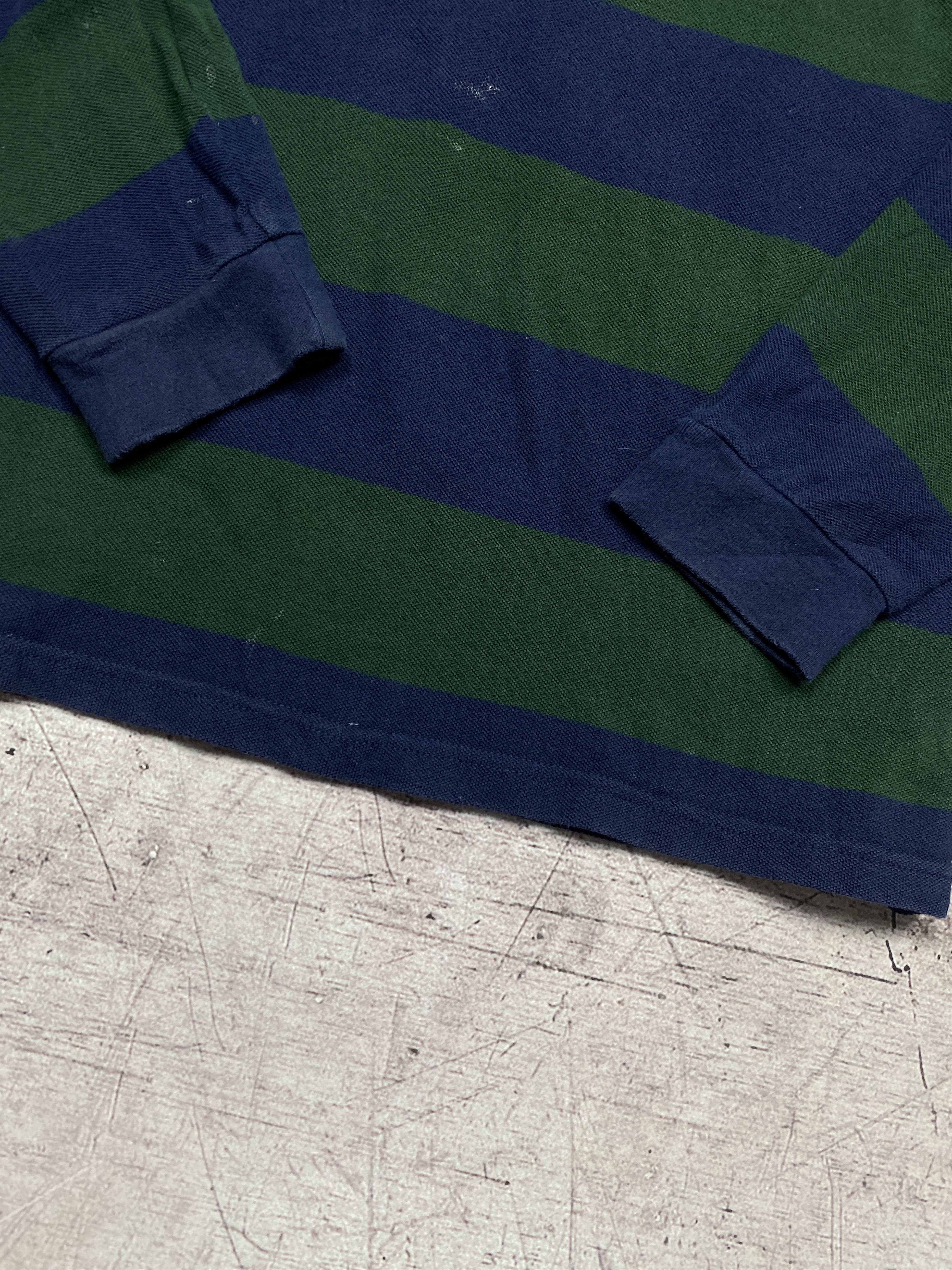 Polo Ralph Lauren × Ralph Lauren × Vintage Polo Ralph Lauren Vintage Rugby Long Sleeve Polo Shirt Size US M / EU 48-50 / 2 - 4 Thumbnail