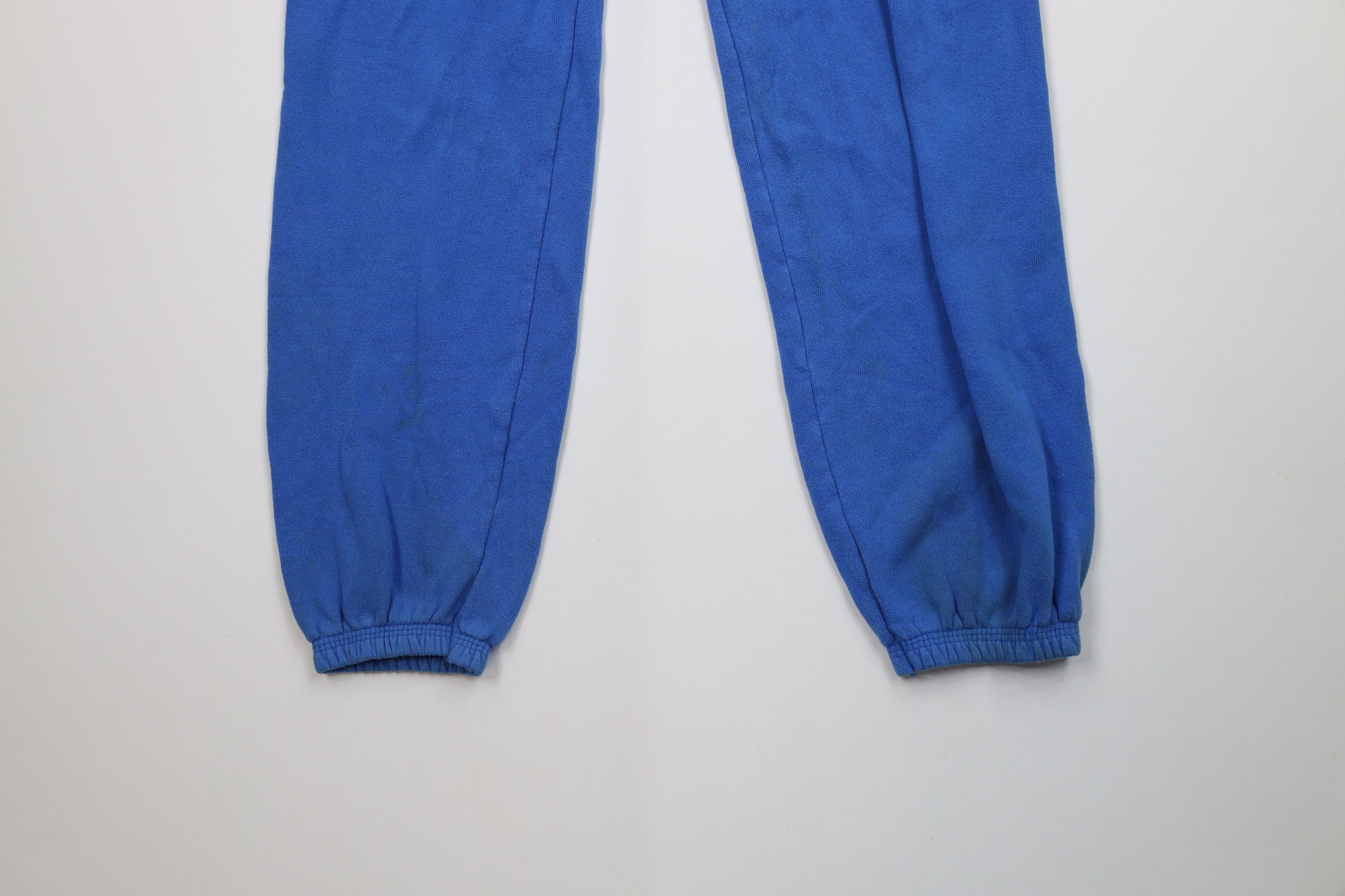 Hanes Vintage 80s 90s Hanes Sweatpants Joggers Royal Blue USA Size US 32 / EU 48 - 4 Thumbnail